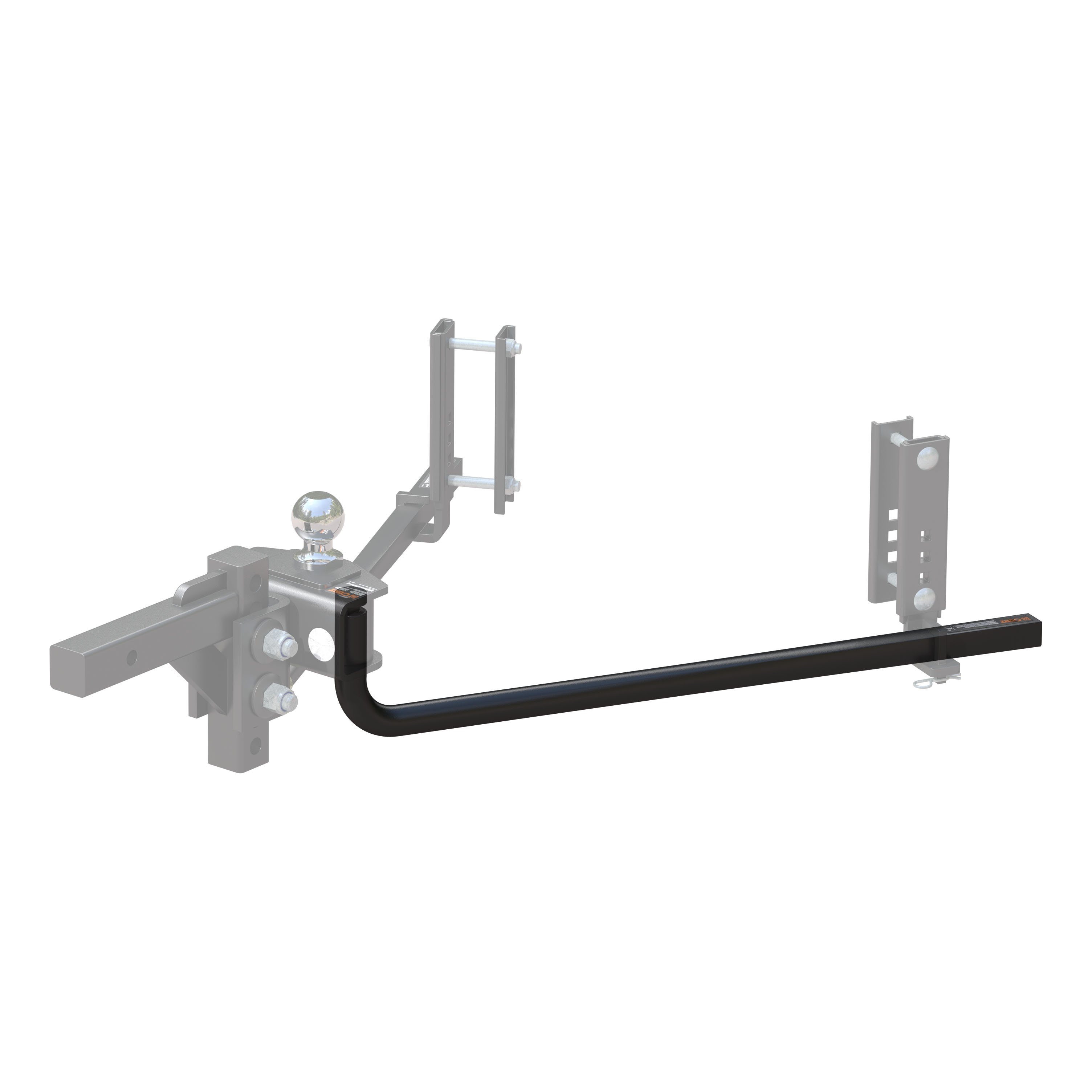 CURT 19307 Replacement TruTrack 2P Weight Distribution Hitch Spring Bar, 5-8K thumbnail 1