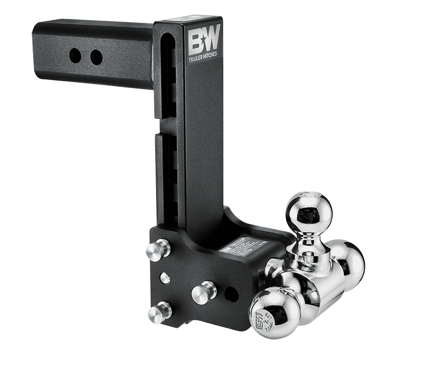 B&W 14.5K 8-1/2" Drop 9" Rise ( 1-7/8" , 2-5/16" Balls) Adjustable Ball Mount Hitch For 2-1/2" Recievers  TS20050B thumbnail 0