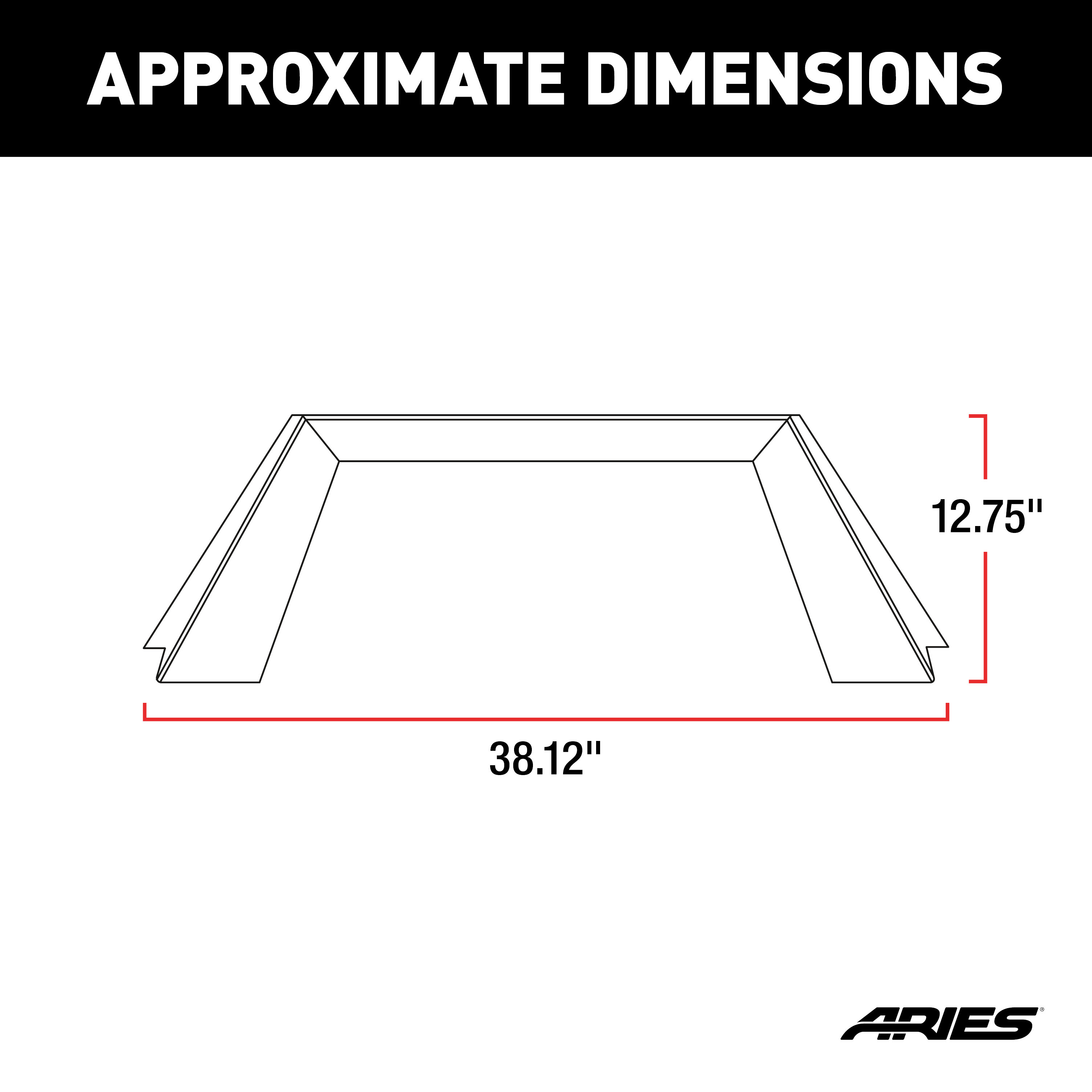 ARIES TrailChaser Jeep Wrangler Aluminum Front Bumper Angular Brush Guard Bumper thumbnail 2
