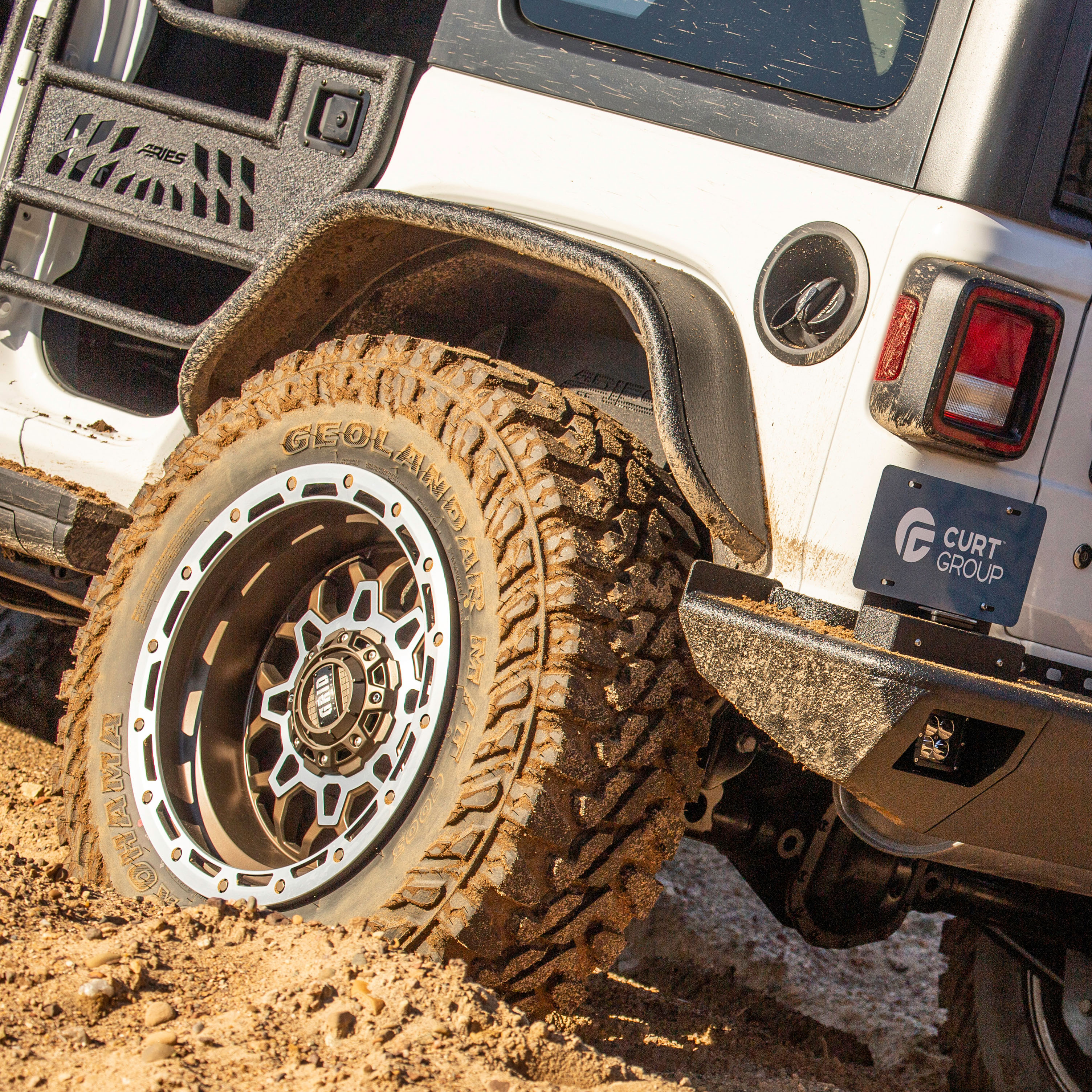 ARIES Jeep Wrangler JL Aluminum Rear Inner Fender Liners Fender Liner thumbnail 6