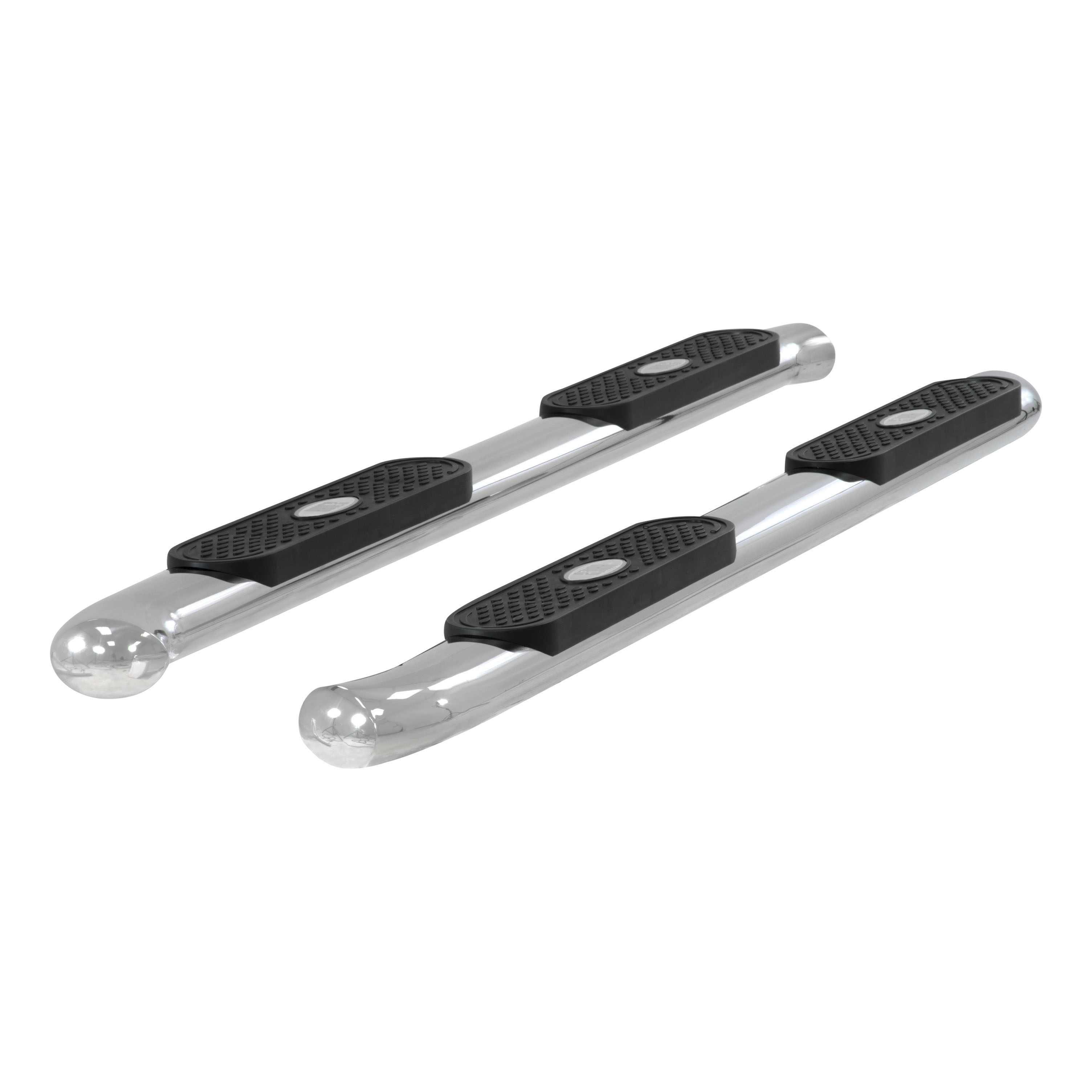 ARIES 4" Polished Stainless Oval Side Bars, Select Jeep Grand Cherokee Step Nerf Bar Kit thumbnail 0