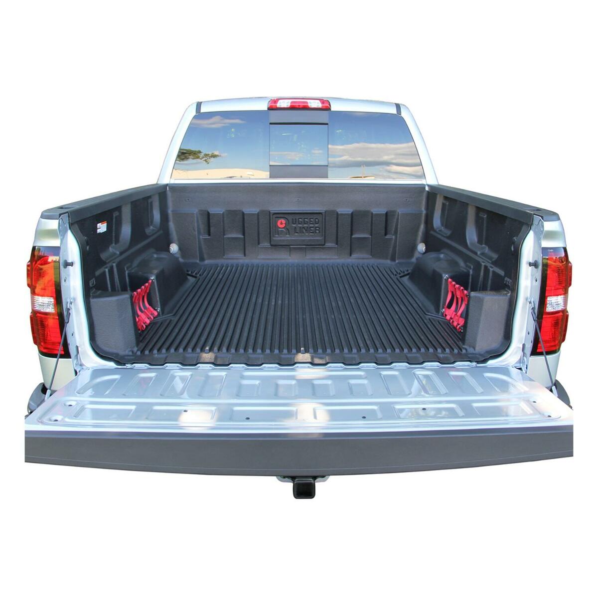 19-25 (New Body) Ram 1500 5'7" Rugged Liner Under Rail Net Bedliner w/o RamBox w/ Cargo Light D57U19N thumbnail 2