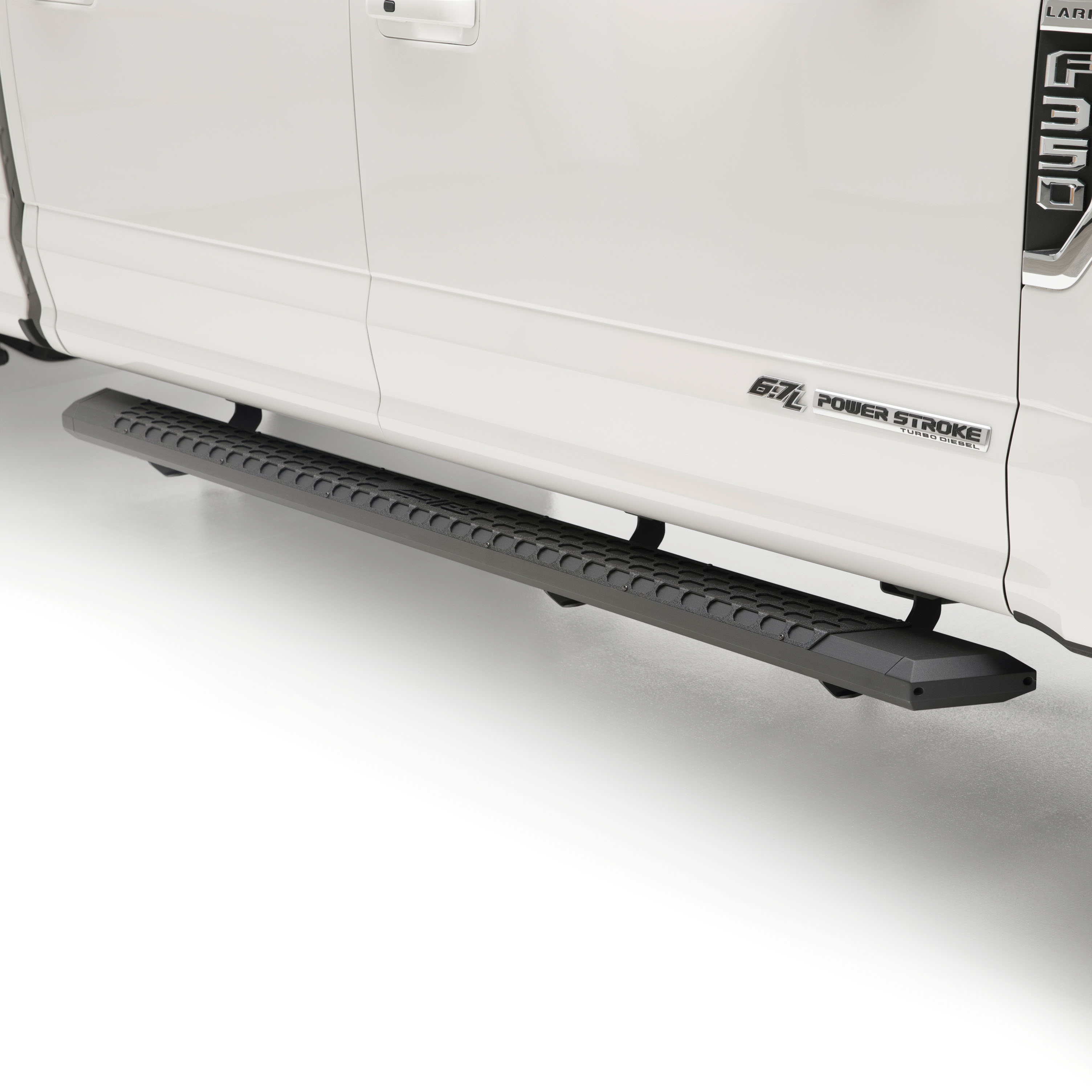 ARIES AdvantEDGE 5-1/2" x 85" Black Aluminum Side Bars, Select Ford F-150 Step Nerf Bar Kit thumbnail 9