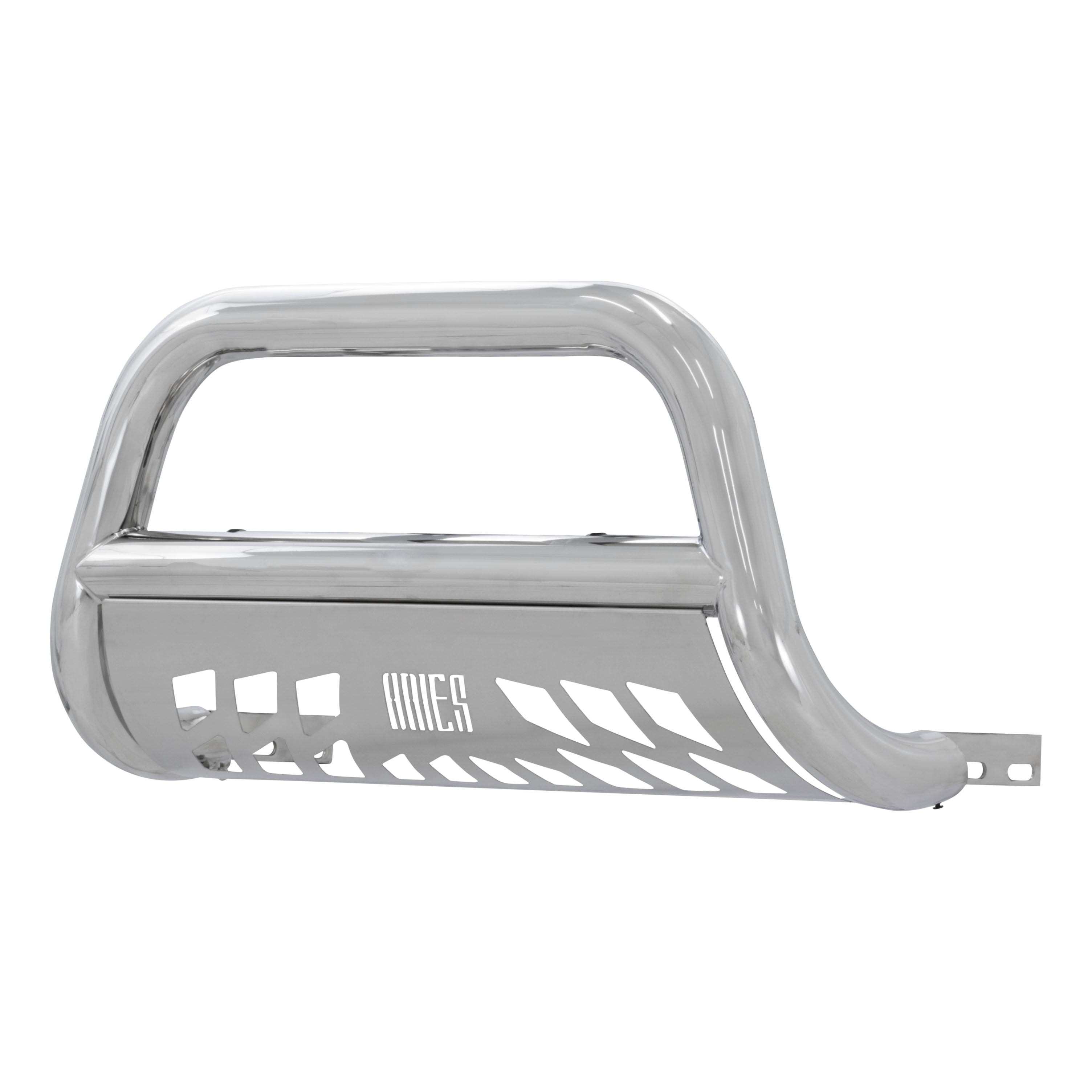 ARIES 3" Polished Stainless Bull Bar, Select Chevrolet, GMC C, K, Suburban, Tahoe Brush Guard thumbnail 0