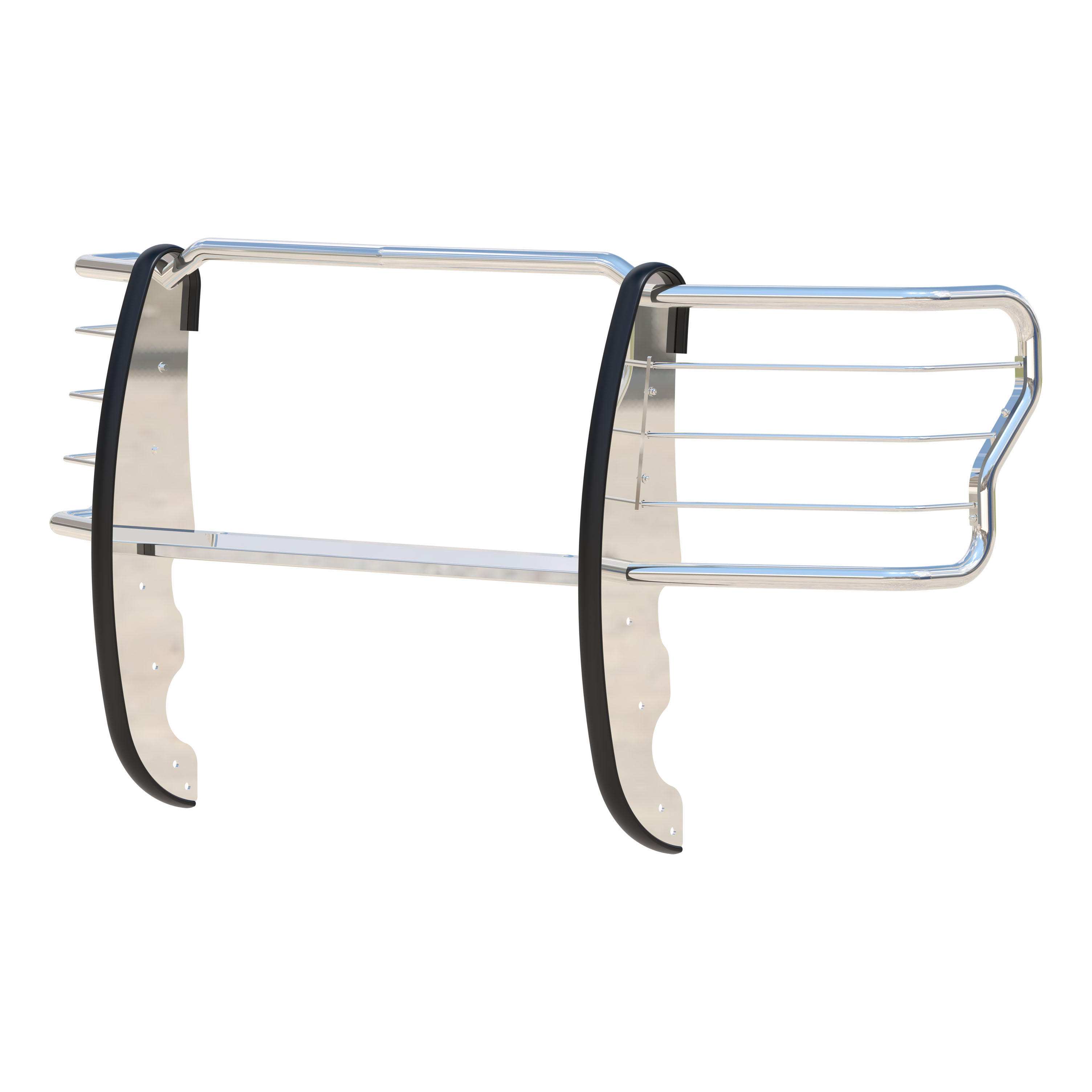 ARIES Polished Stainless Grille Guard, Select Ford F-250, F-350 Super Duty Grille Guard thumbnail 0