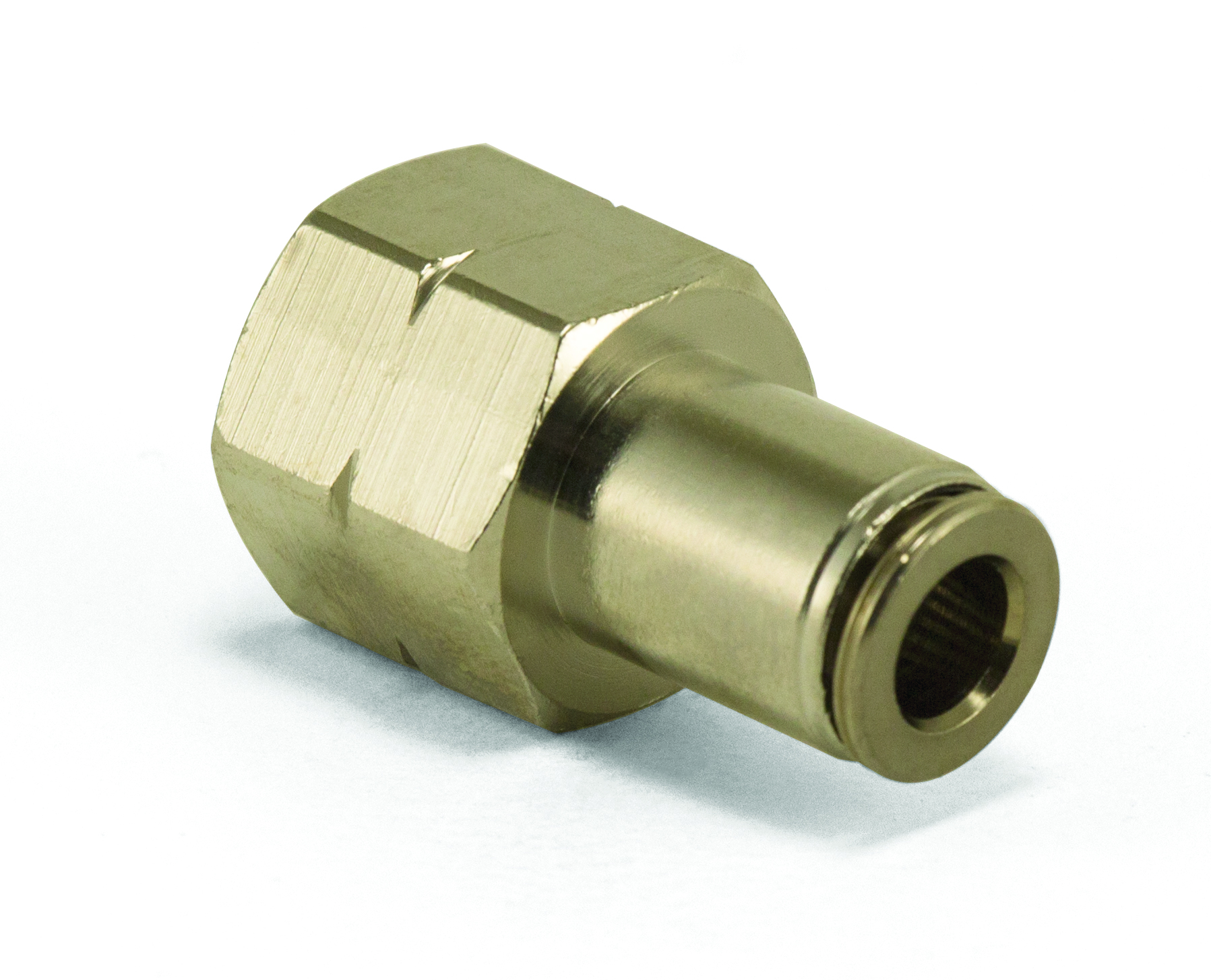 Air Lift FITTING 1/4"PTC-1/4"FNPT 21810 thumbnail 0