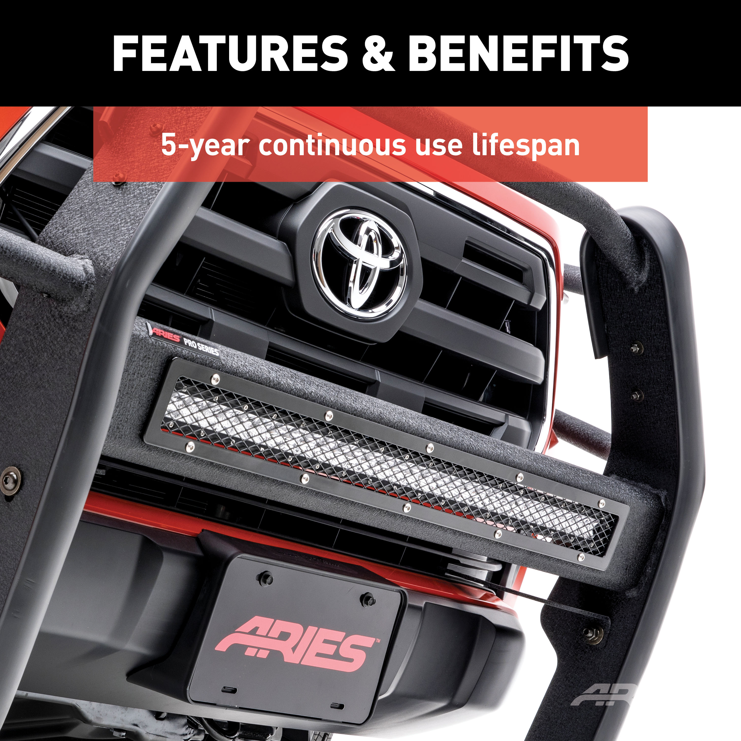 ARIES 30" Single-Row LED Light Bar (14,800 Lumens) Light Bar thumbnail 3