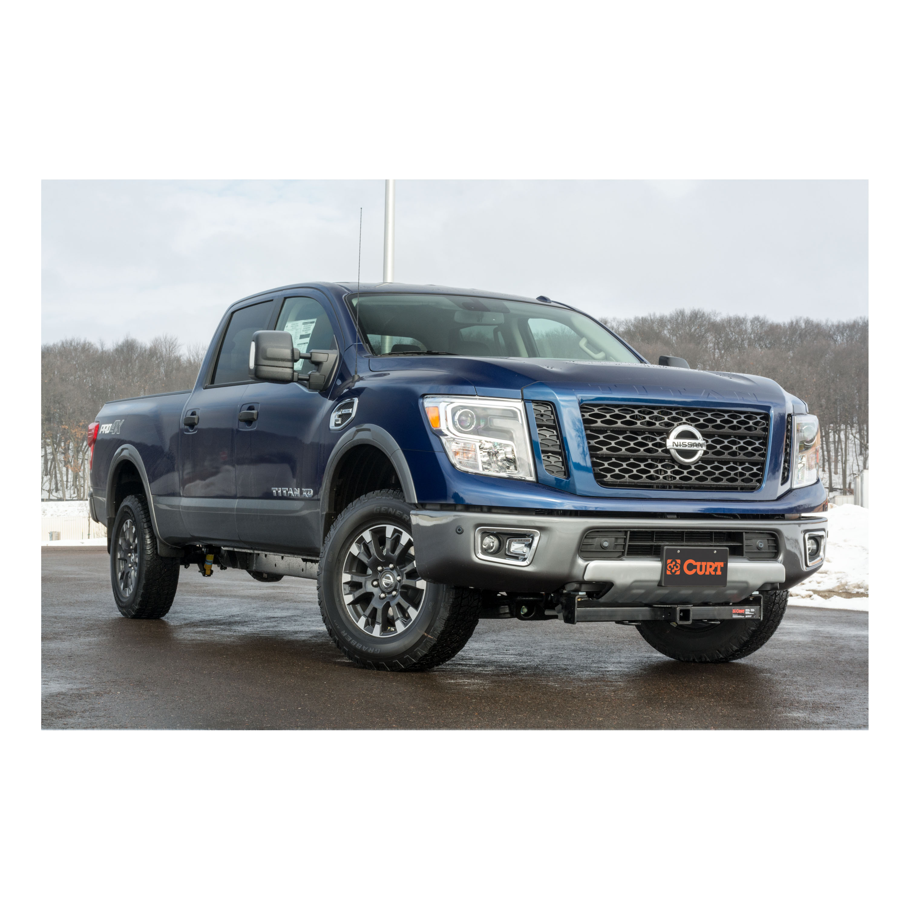 CURT 2" Front Receiver Hitch, Select Nissan Titan XD Trailer Hitch thumbnail 7