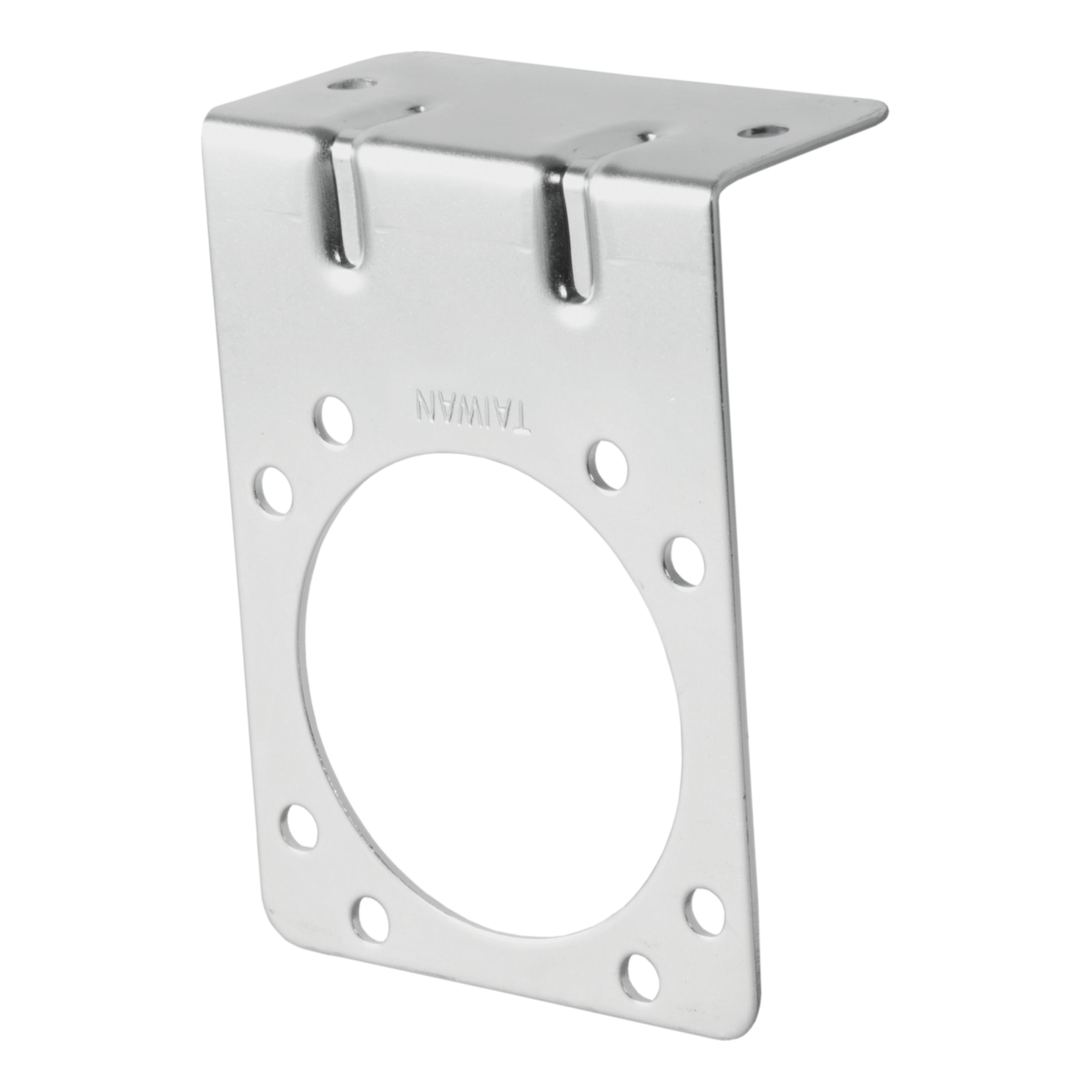 CURT Connector Mounting Bracket for 7-Way RV Blade (Zinc) Trailer Wire Connector Mounting Bracket thumbnail 0