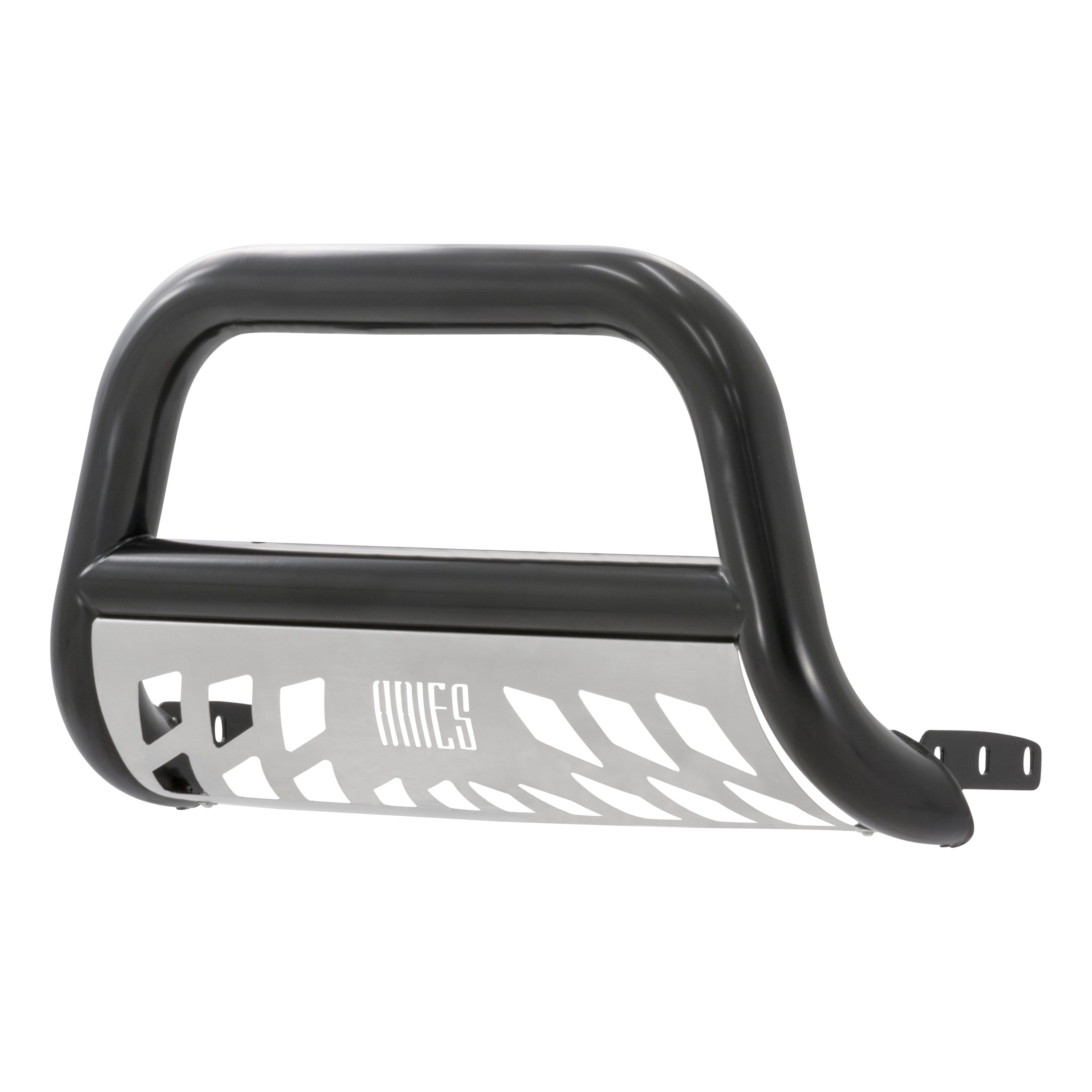 ARIES 3" Black Steel Bull Bar, Select Avalanche, Silverado, Suburban, Sierra, Yukon XL Brush Guard thumbnail 0