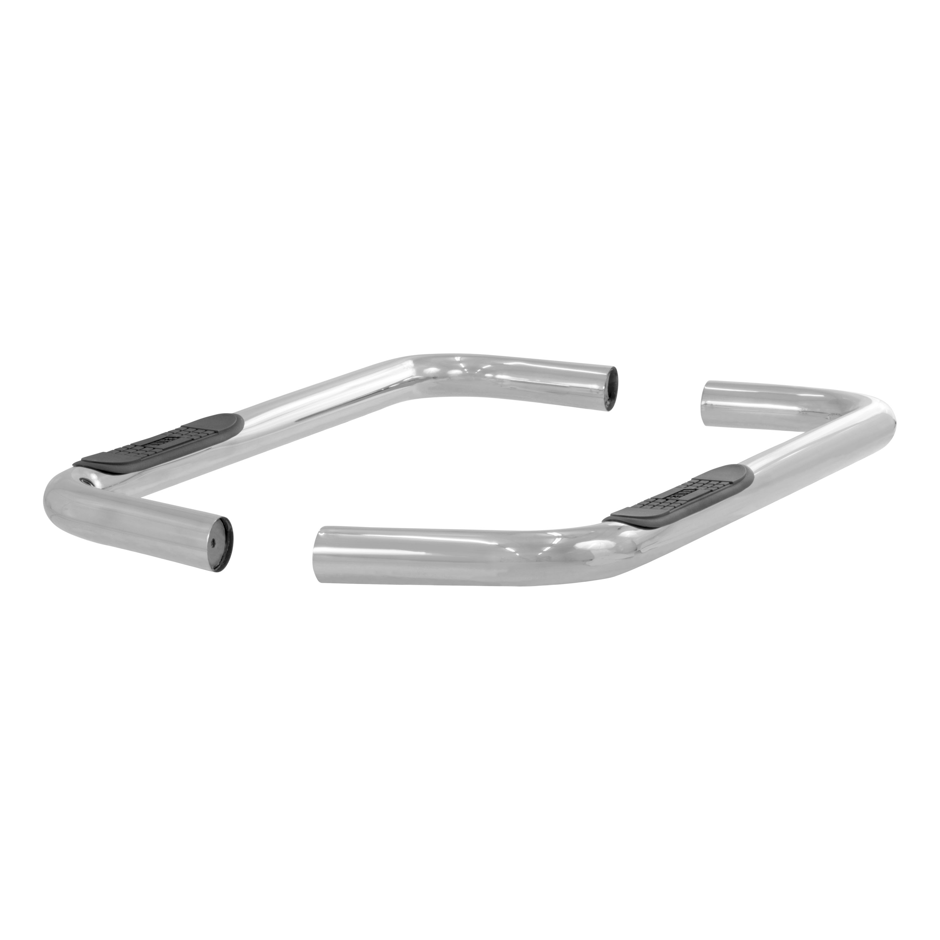 ARIES 3" Round Polished Stainless Side Bars, Select Ford Ranger Step Nerf Bar Kit thumbnail 1