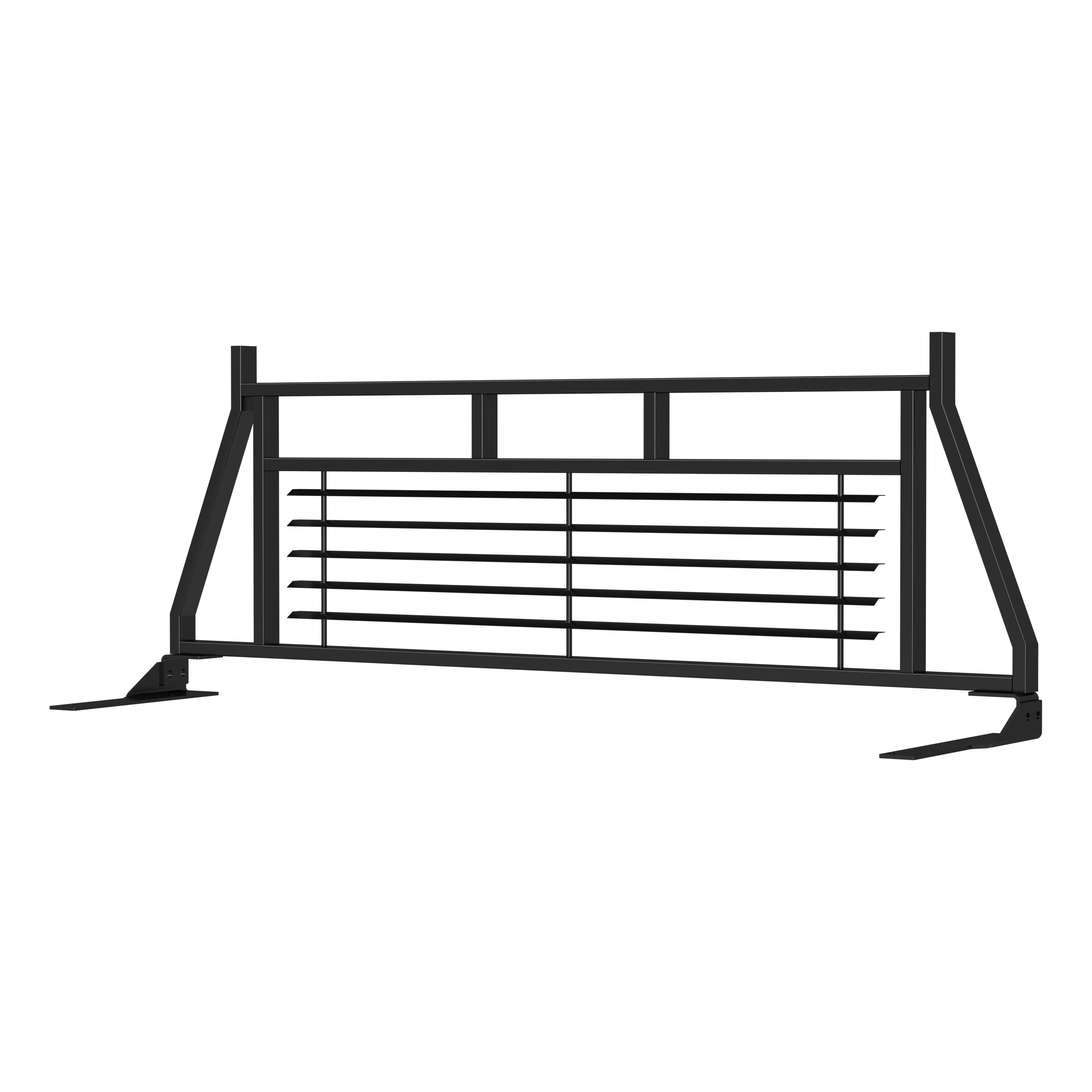 ARIES Classic Black Steel Headache Rack, Select Ford F-150 Truck Cab Protector / Headache Rack thumbnail 0