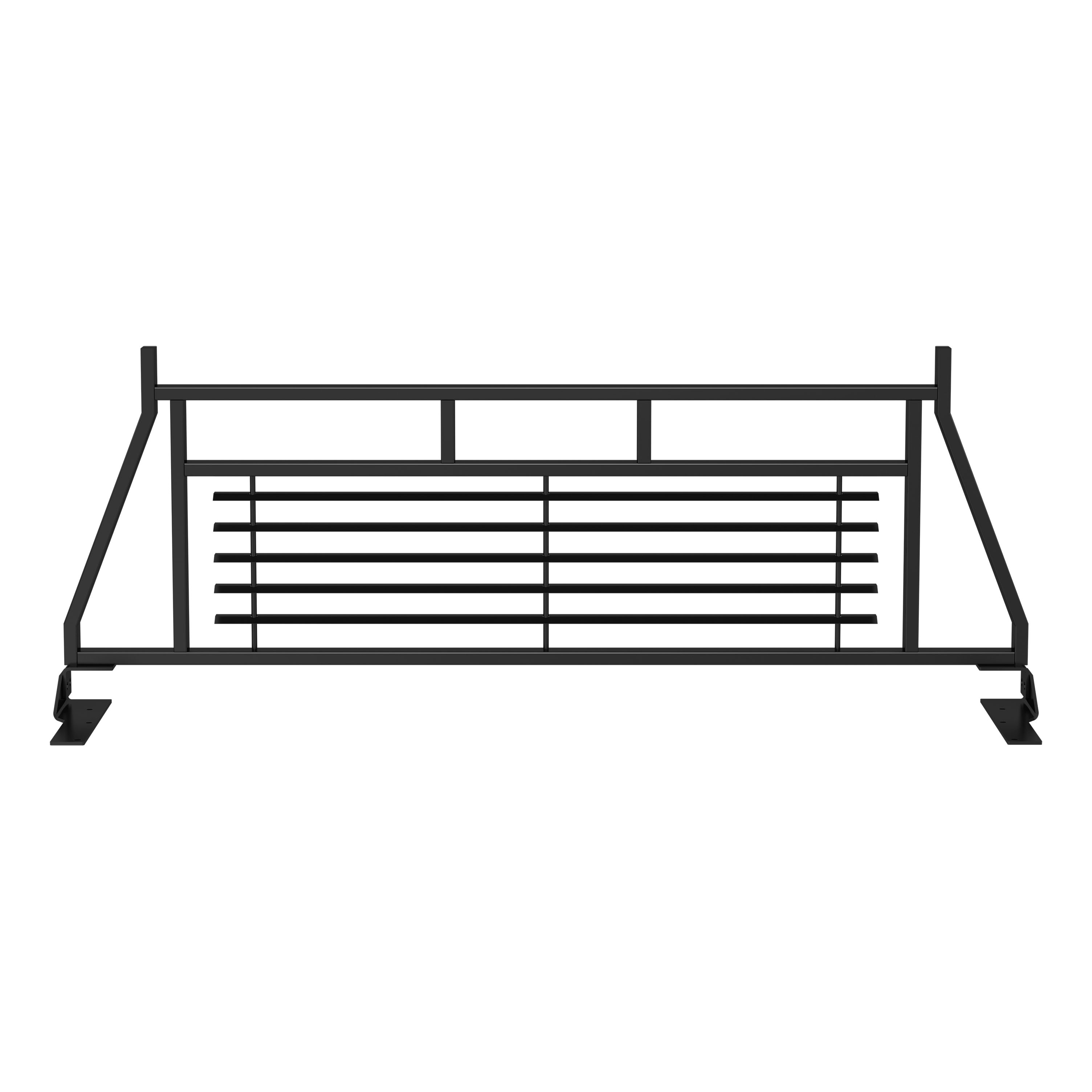 ARIES Classic Black Steel Headache Rack, Select Ford F-150 Truck Cab Protector / Headache Rack thumbnail 1