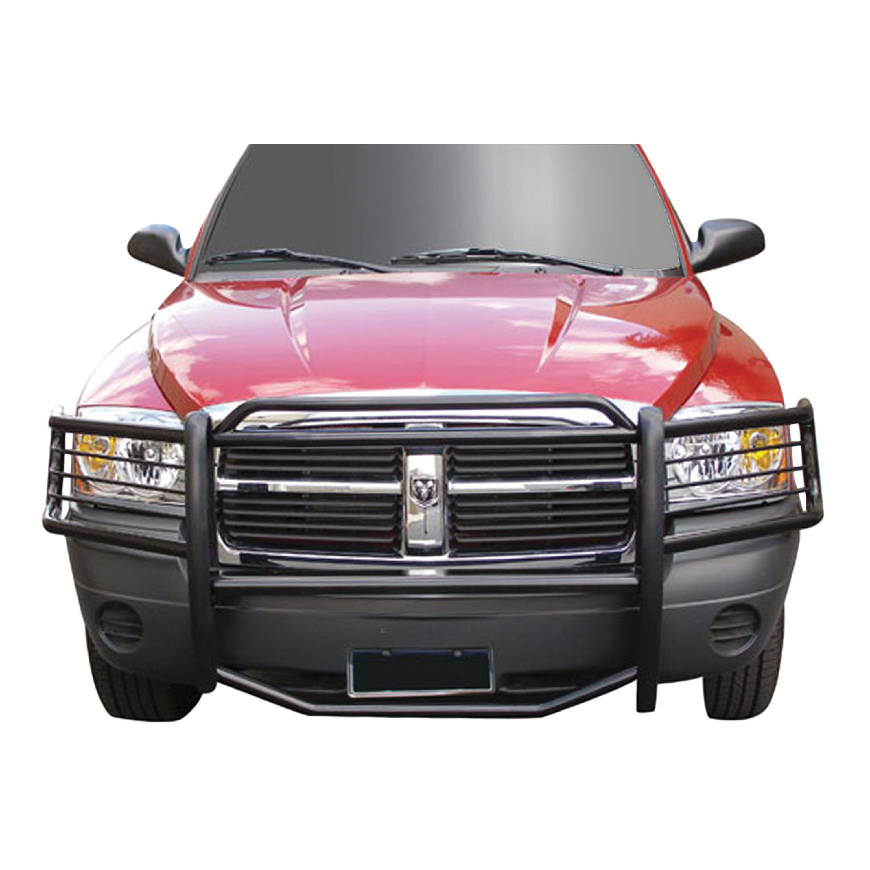 ARIES Black Steel Grille Guard, Select Dodge, Ram Dakota Grille Guard thumbnail 7