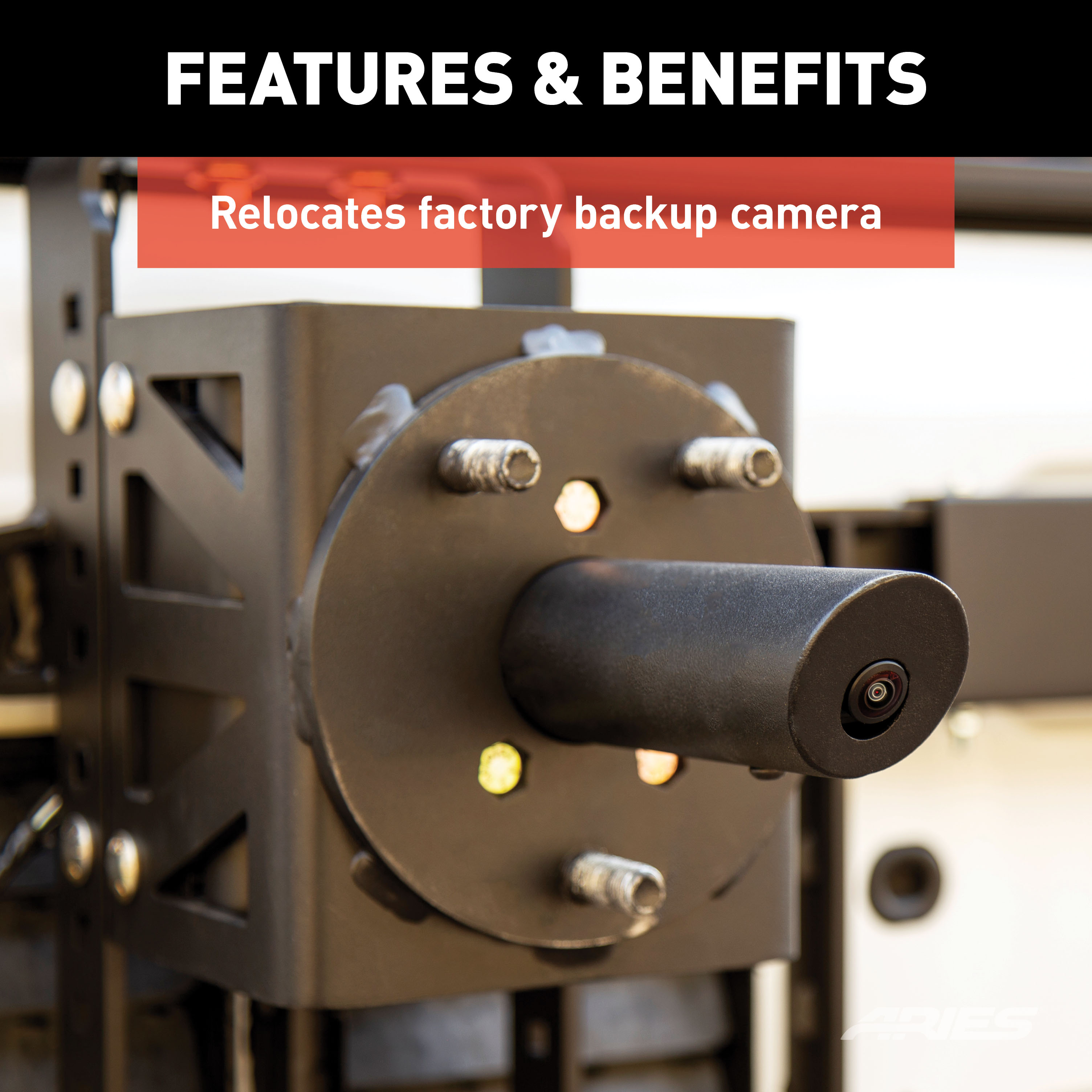 ARIES Jeep Wrangler JL Heavy-Duty Spare Tire Carrier Spare Tire Carrier thumbnail 4