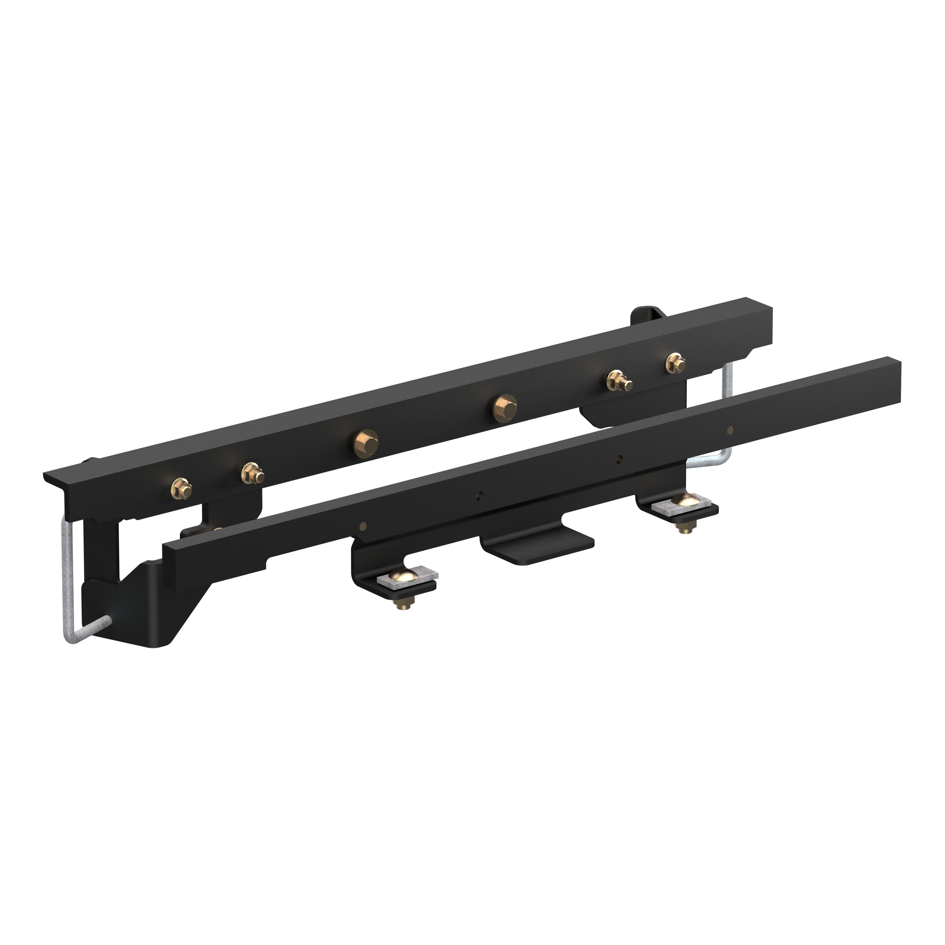 CURT Double Lock Gooseneck Install Brackets, Select Dodge, Ram 1500, w/ Coil Springs Gooseneck Trailer Hitch Mount Kit thumbnail 0