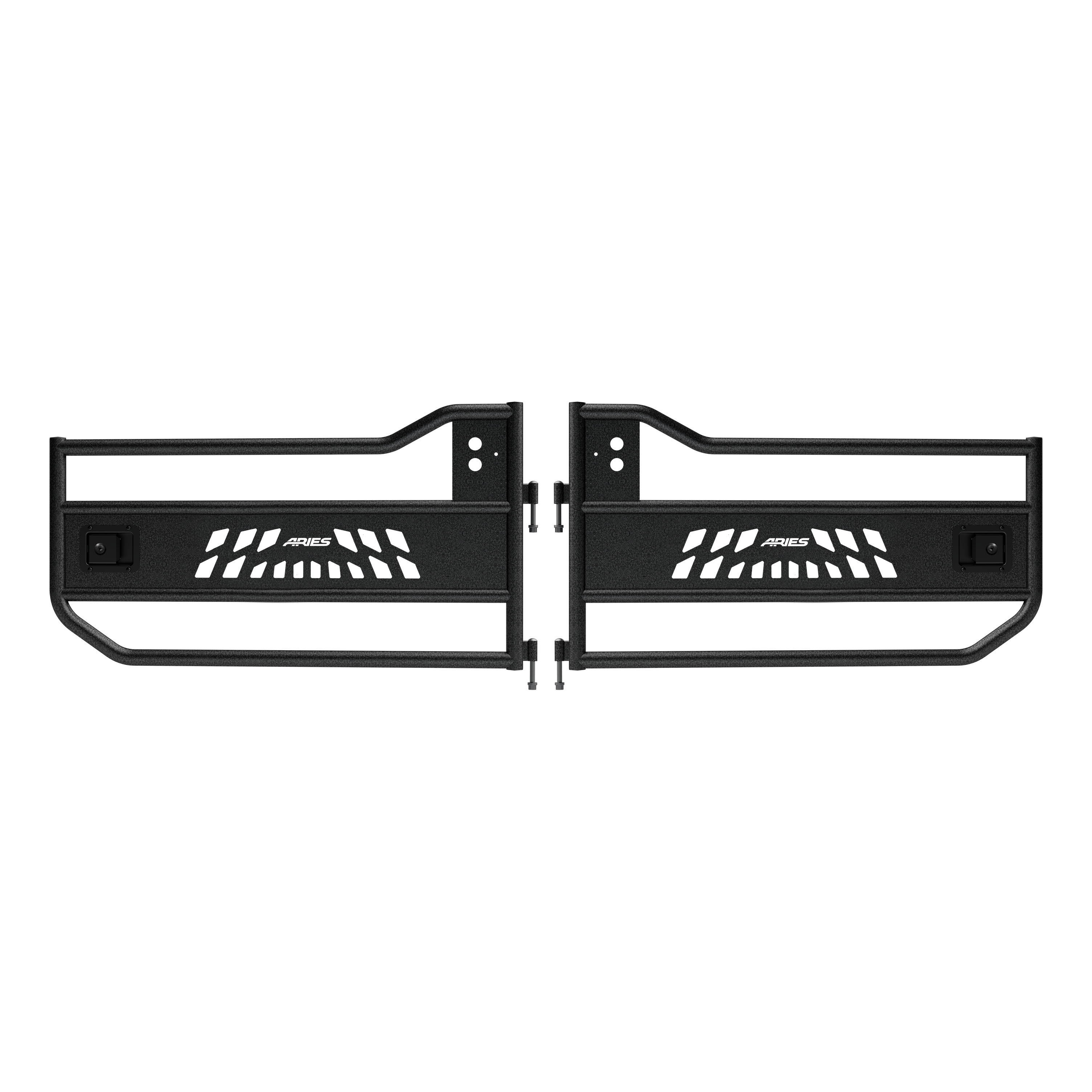 ARIES Jeep Wrangler JK Aluminum Front Tube Doors Door thumbnail 0
