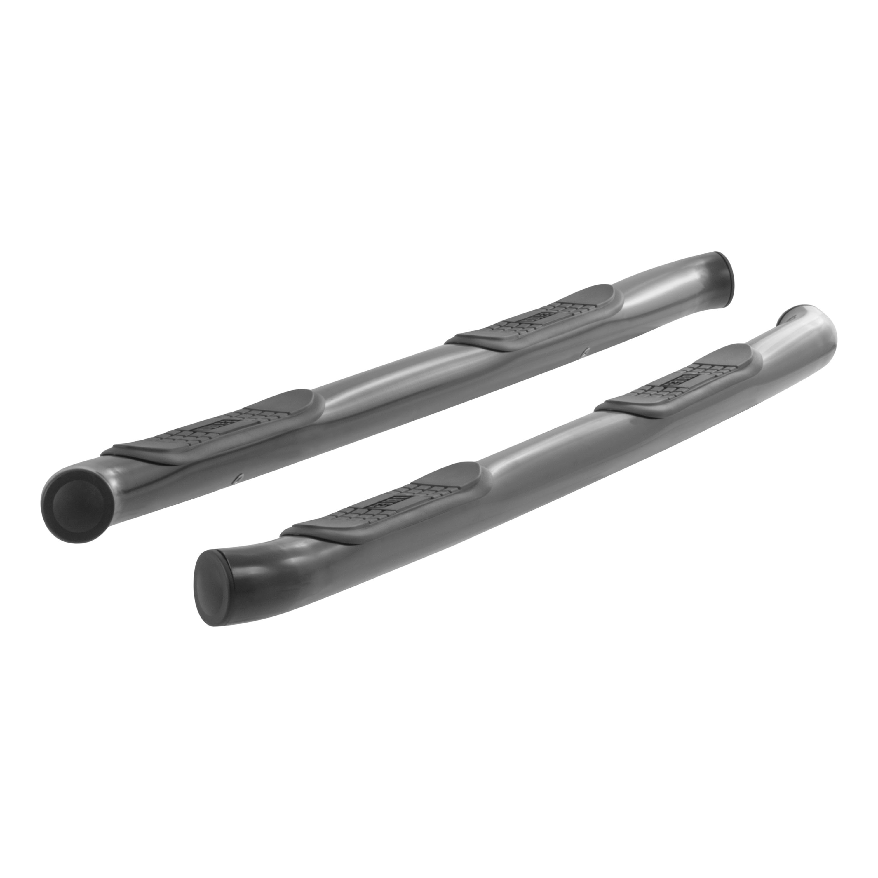 ARIES 3" Round Black Steel Side Bars, Select Jeep Grand Cherokee Step Nerf Bar Kit thumbnail 1