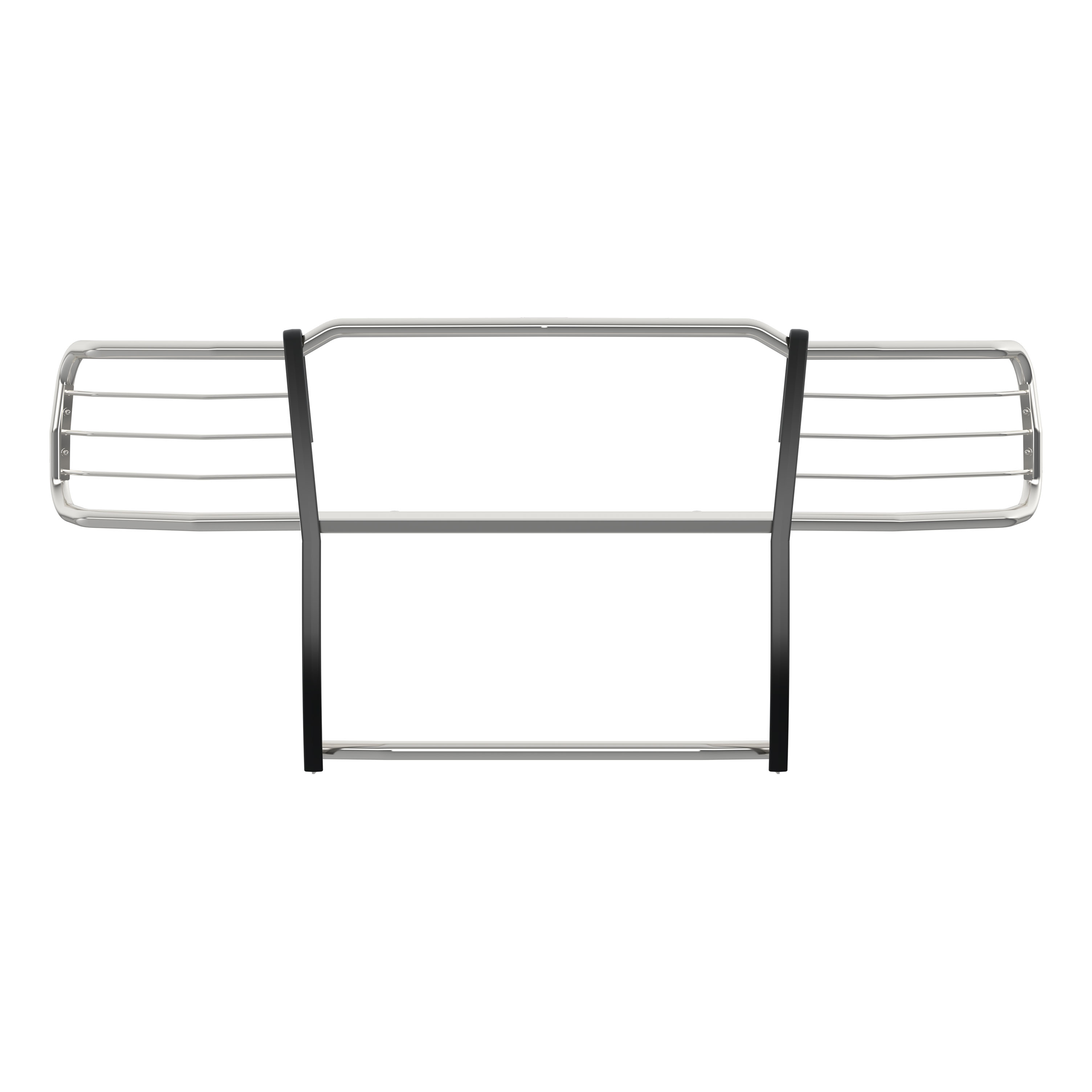 ARIES Polished Stainless Grille Guard, Select Chevrolet Silverado 1500 Grille Guard thumbnail 1