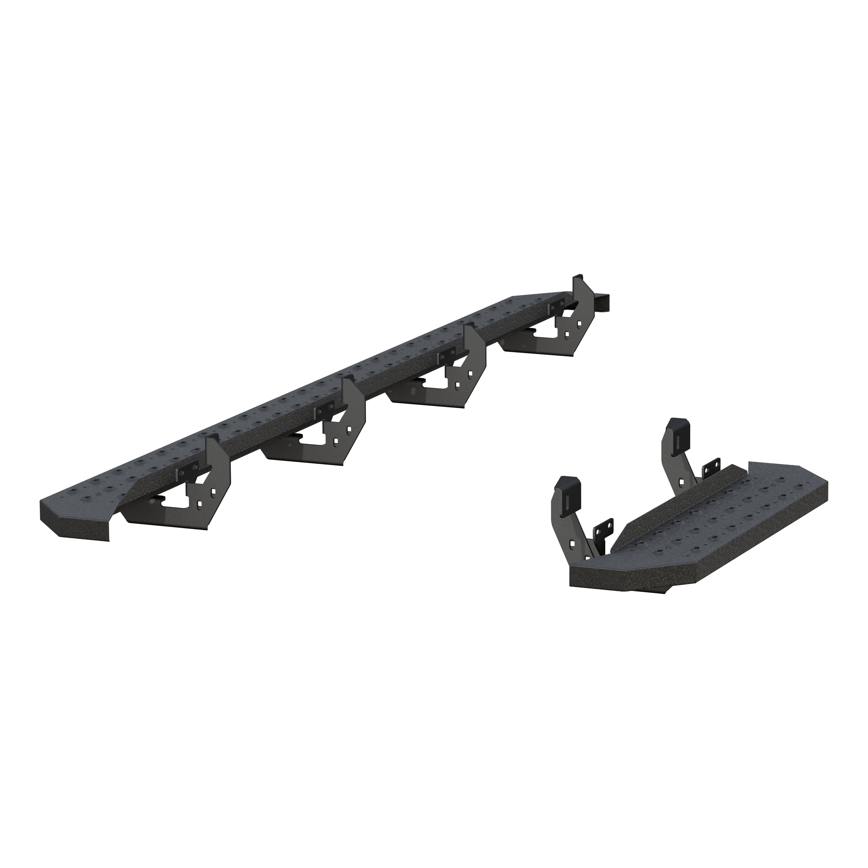 ARIES RidgeStep 6-1/2" x 96", 36" Steel Running Boards, Select Sprinter 2500, 3500 Step Nerf Bar Kit thumbnail 2
