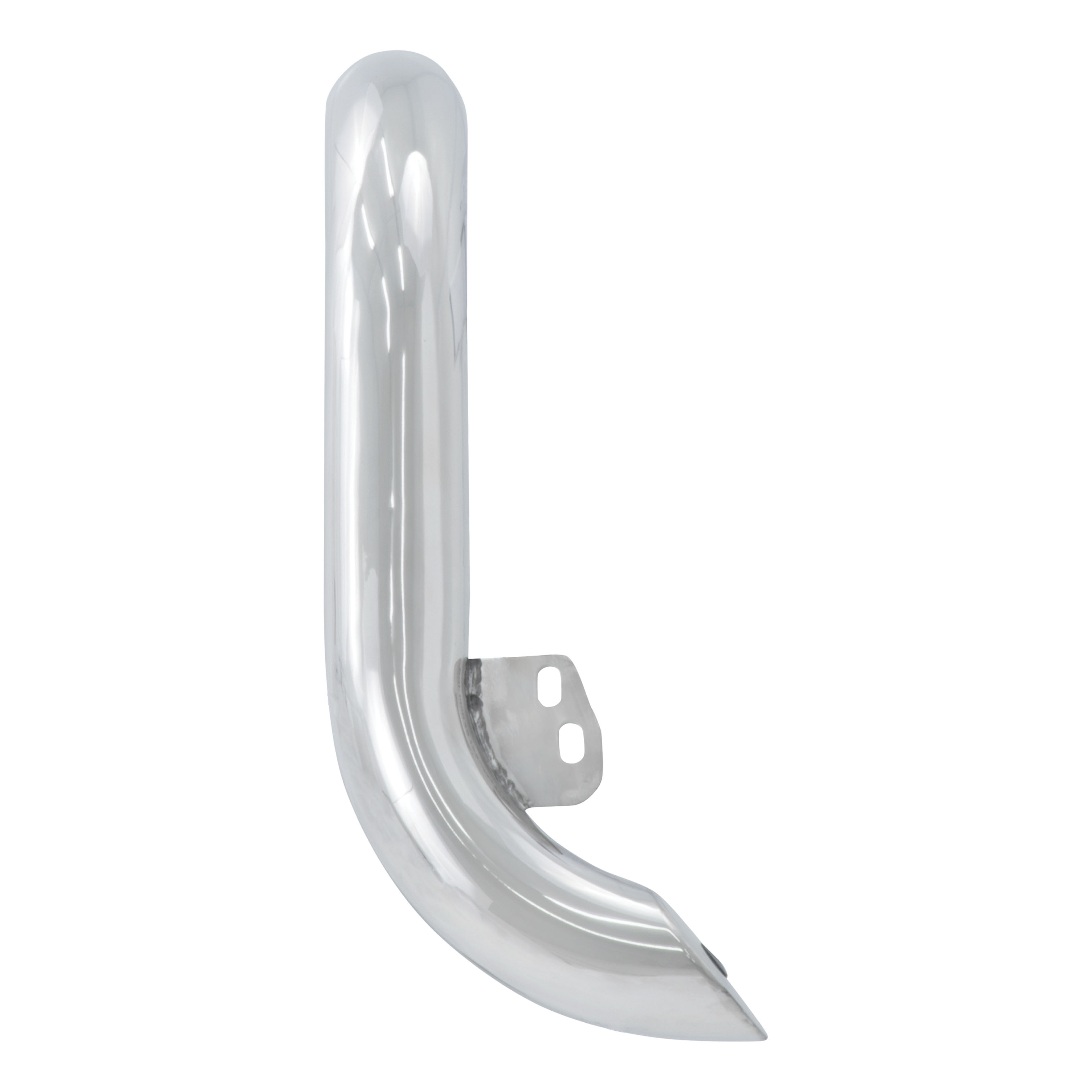 ARIES 3" Polished Stainless Bull Bar, Select Chevy Silverado, GMC Sierra 2500, 3500 HD Brush Guard thumbnail 4