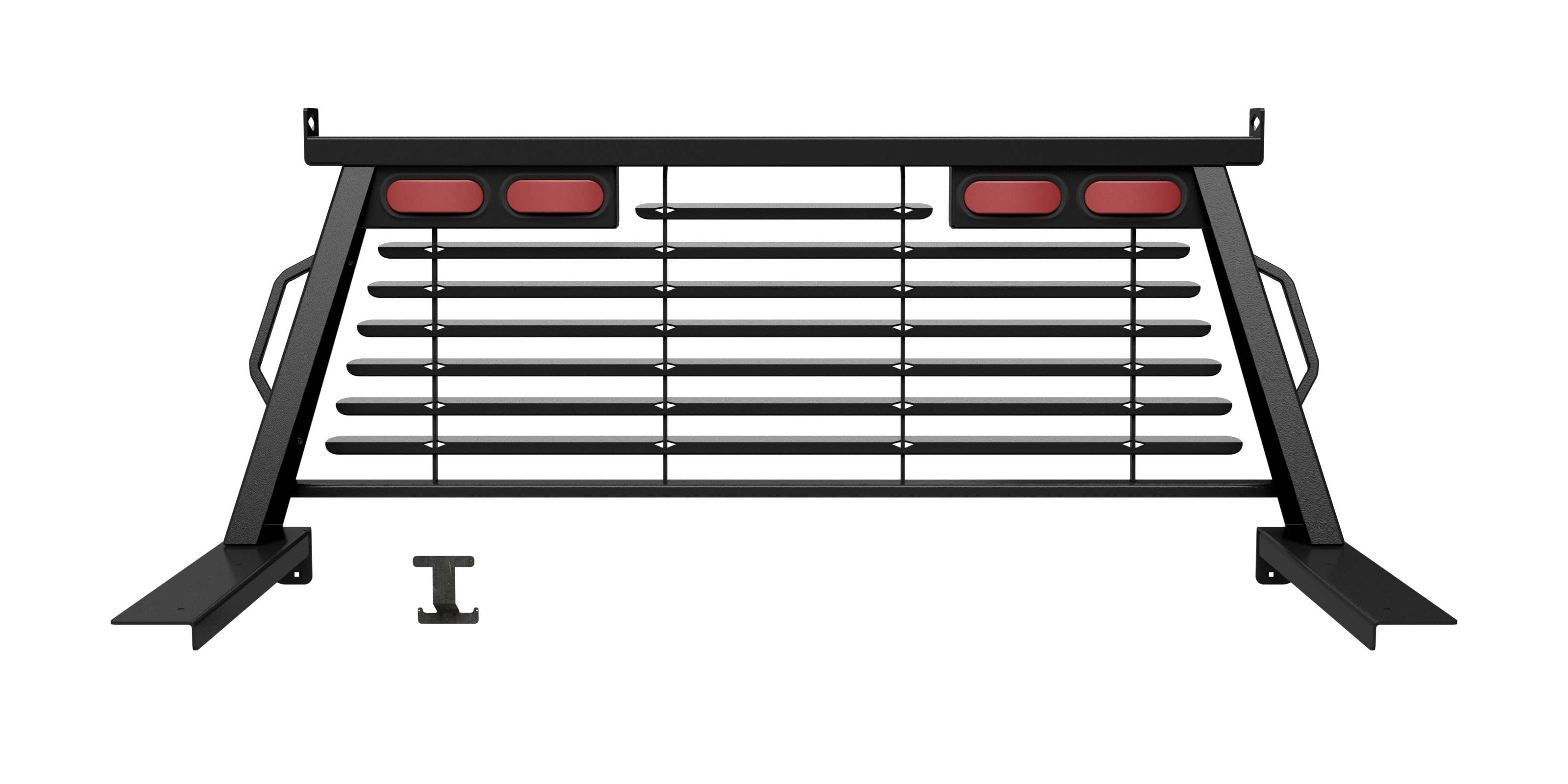 1999-2016 Ford F250 & F350 Super Duty Trucks B&W Cab Protector, Black PUCP7500BA thumbnail 0