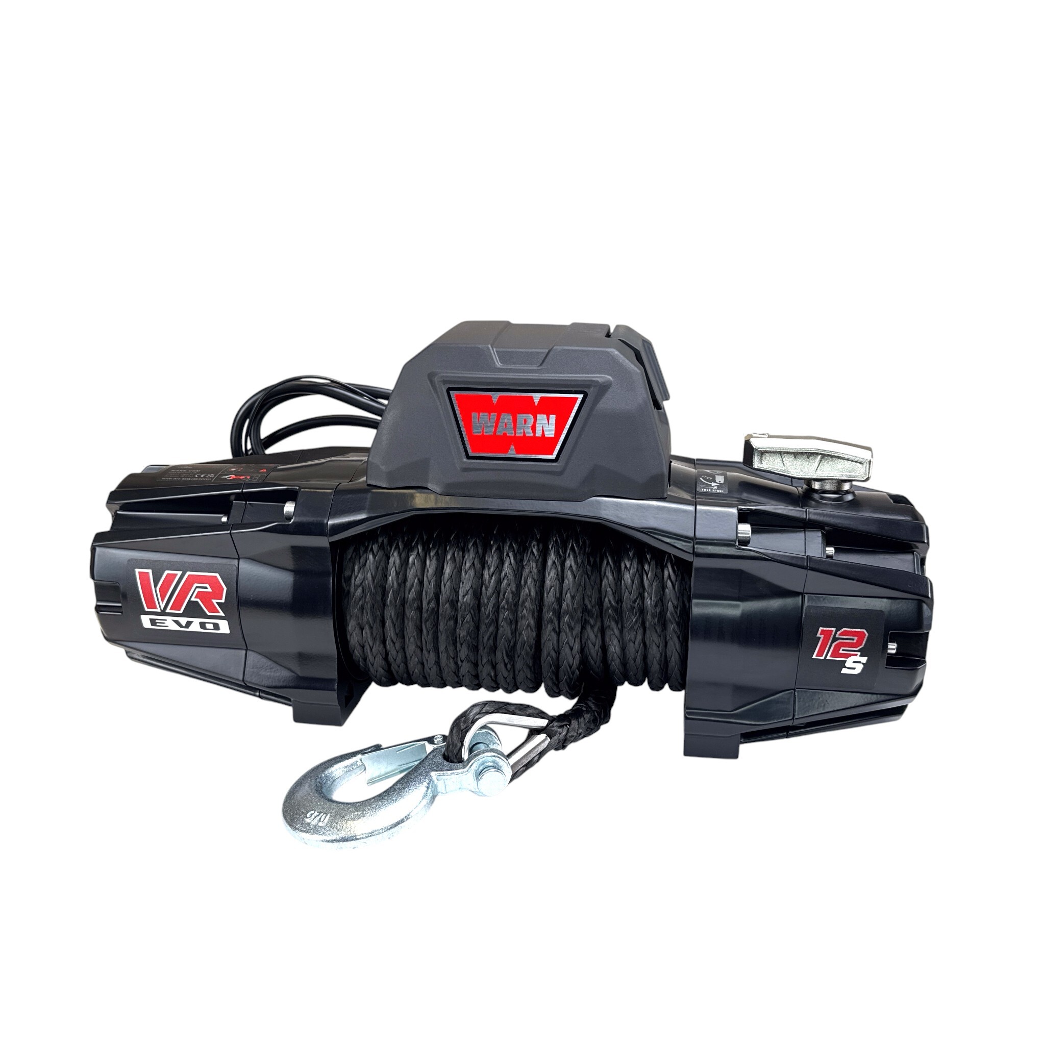 Warn 103255 VR EVO 12-S Off-Road Winch 12V Aluminum Tie Plate