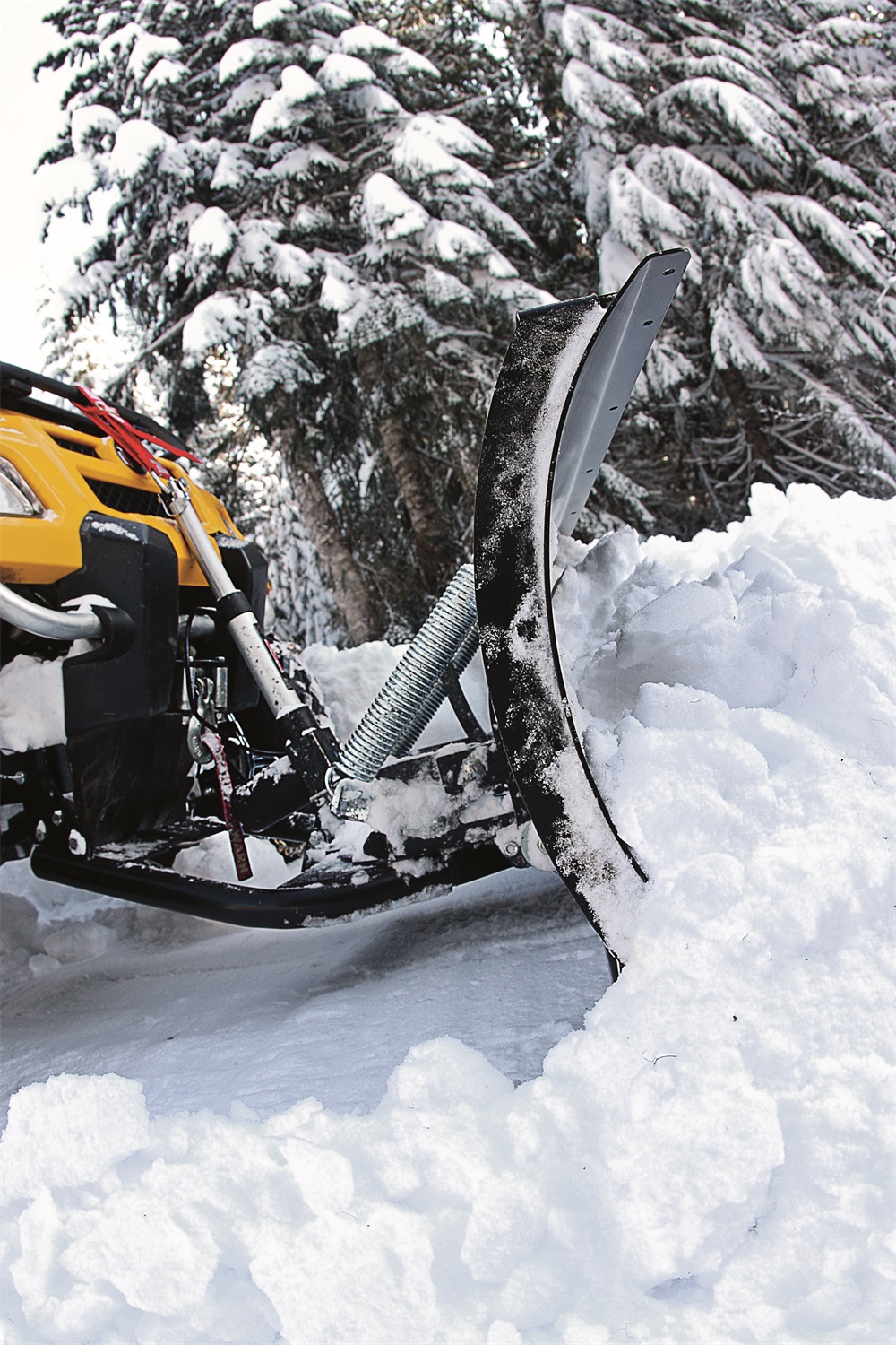 Warn 93515 Snow Plow Mount Kit for Honda Foreman, Rancher, Rubicon - Front Black Kit thumbnail 0