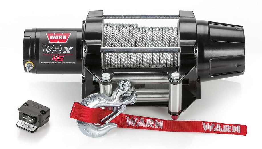 Warn 101045 VRX 45 Off-Road Winch Steel Cable 4500lb 12V thumbnail 0