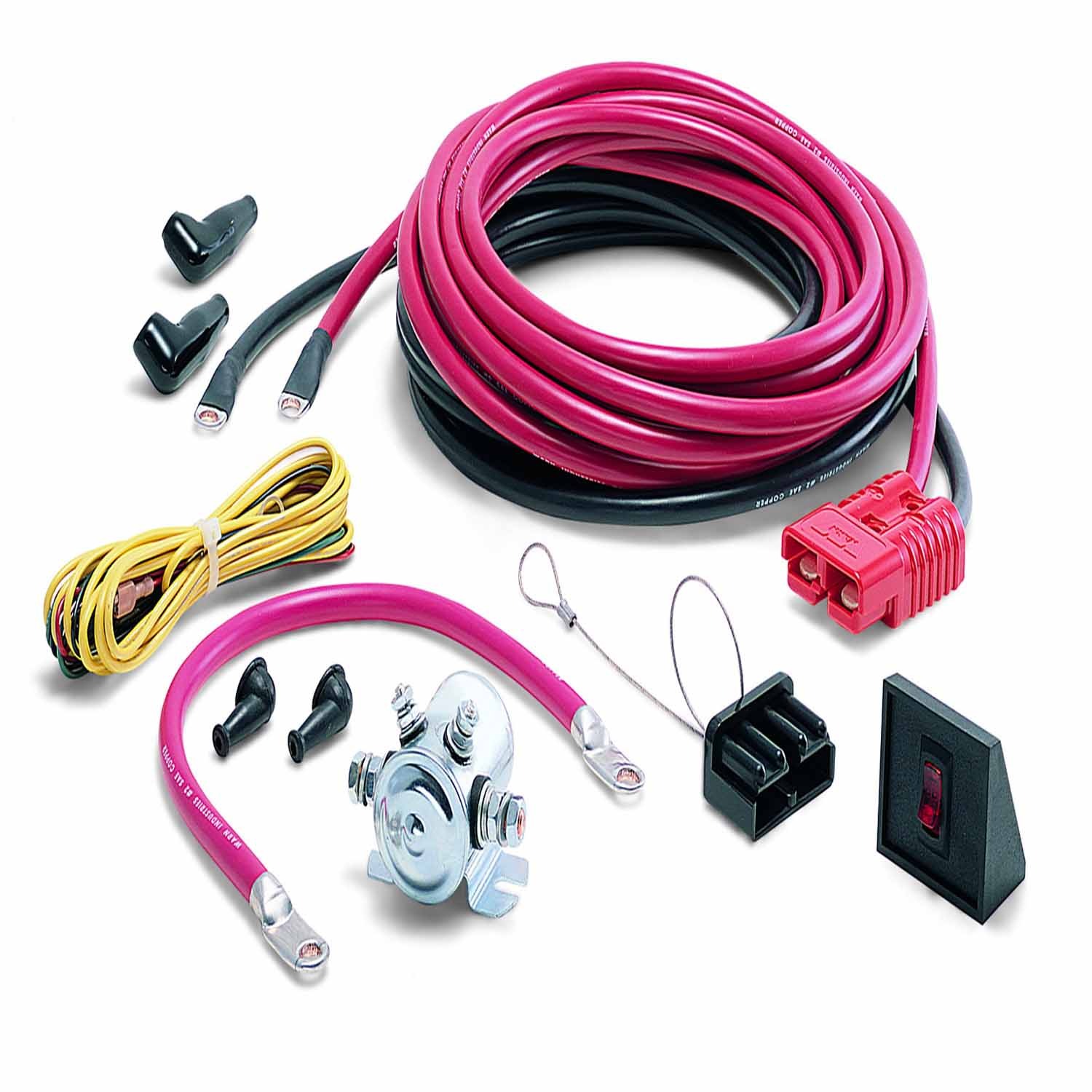 Warn 32966 Winch Disconnect Kit 24ft Cable with Solenoid & Switch thumbnail 0