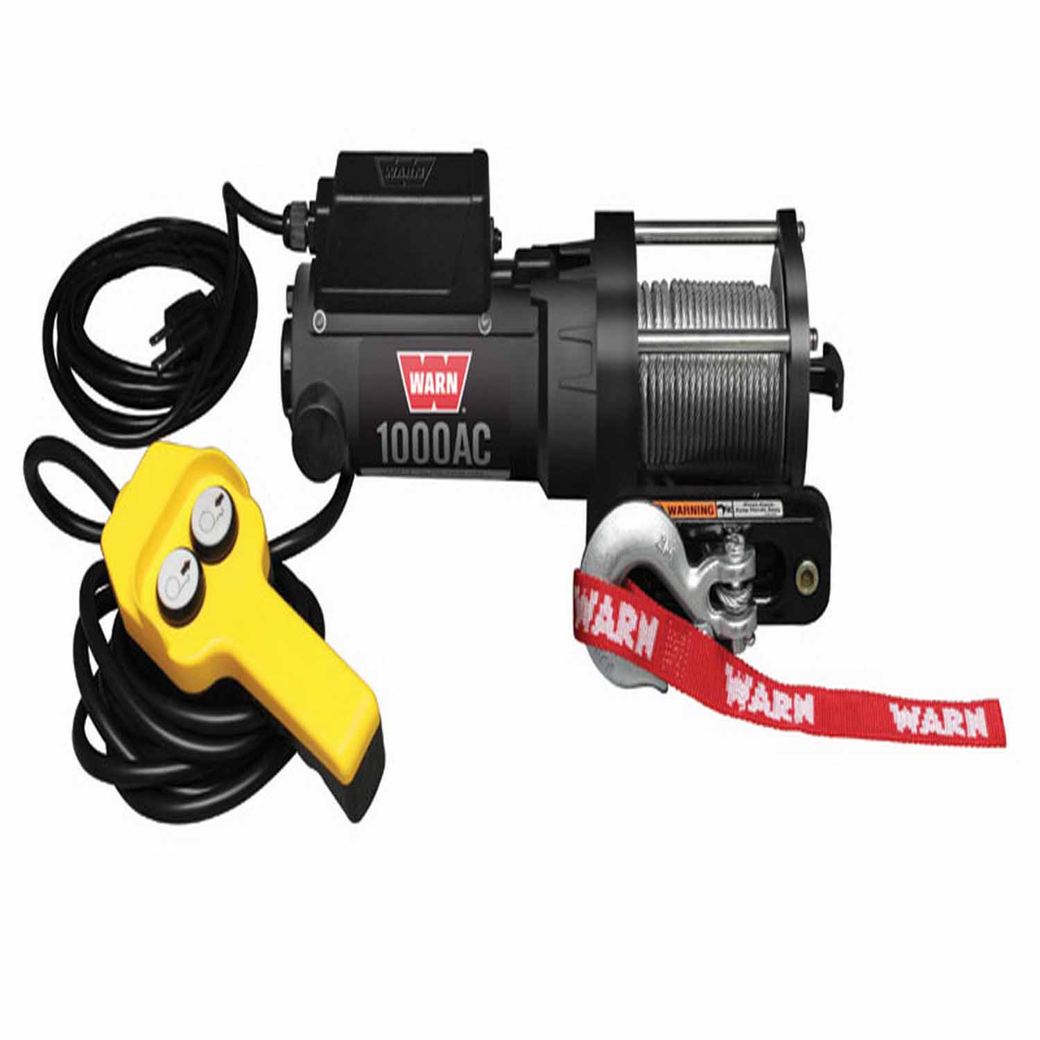 Warn 80010 1000lb AC Winch - Ideal for 120V AC Power thumbnail 0