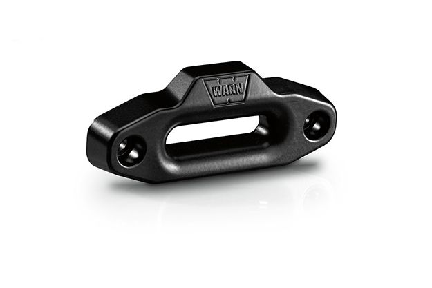 Warn 94242 Aluminum Winch Fairlead for Synthetic Rope - 6.25 Wide thumbnail 0
