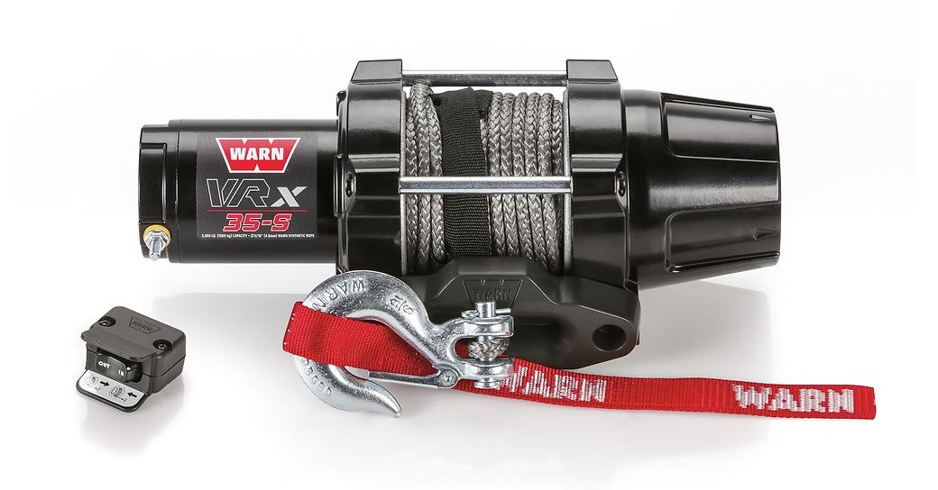 Warn 101030 VRX 35-S Synthetic Winch 3500lb 12V Steel Cable thumbnail 0