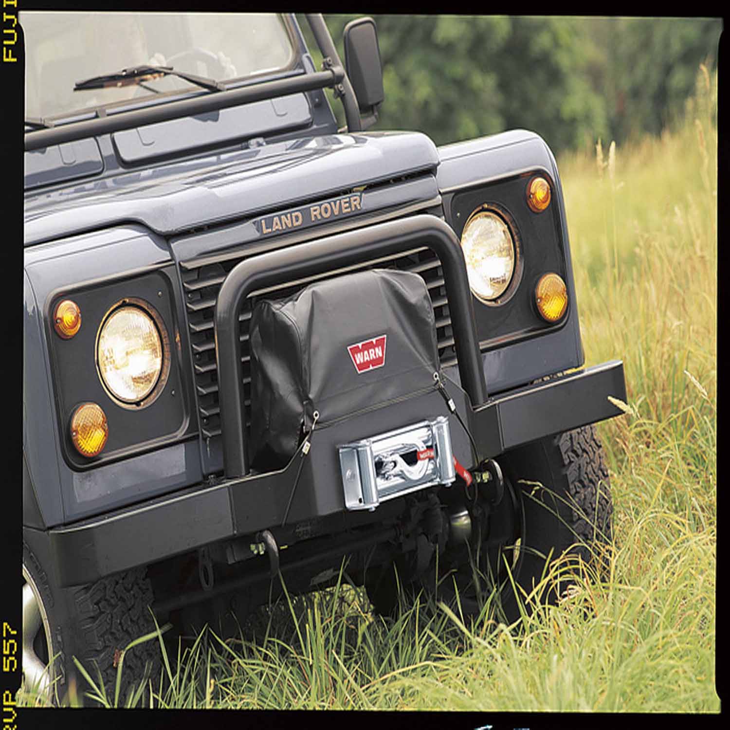 Warn 8557 Winch Cover Durable Nylon Backed Vinyl thumbnail 0