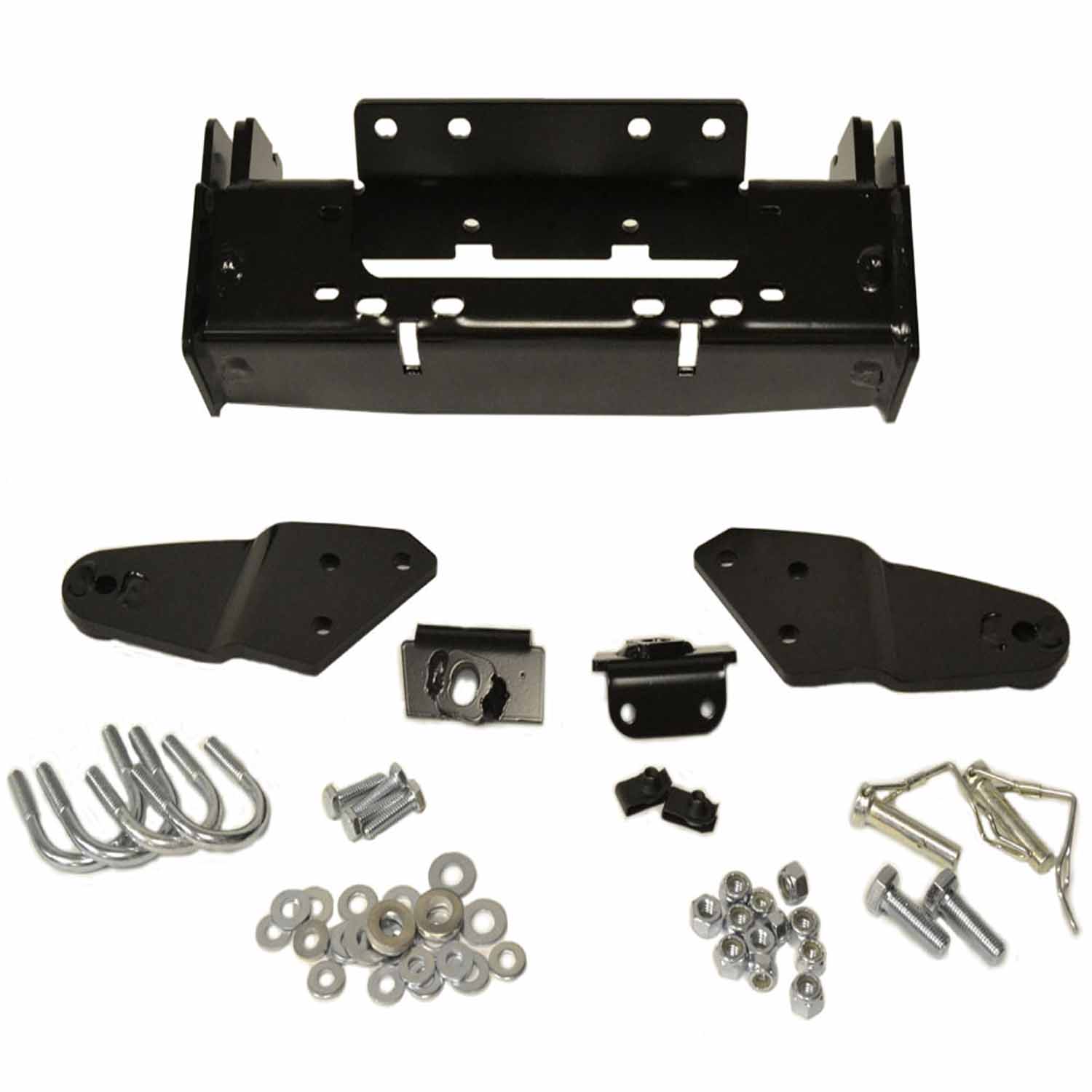 Warn 84354 Snow Plow Mount Kit Arctic Cat ATV Black Front Mount Bracket thumbnail 0