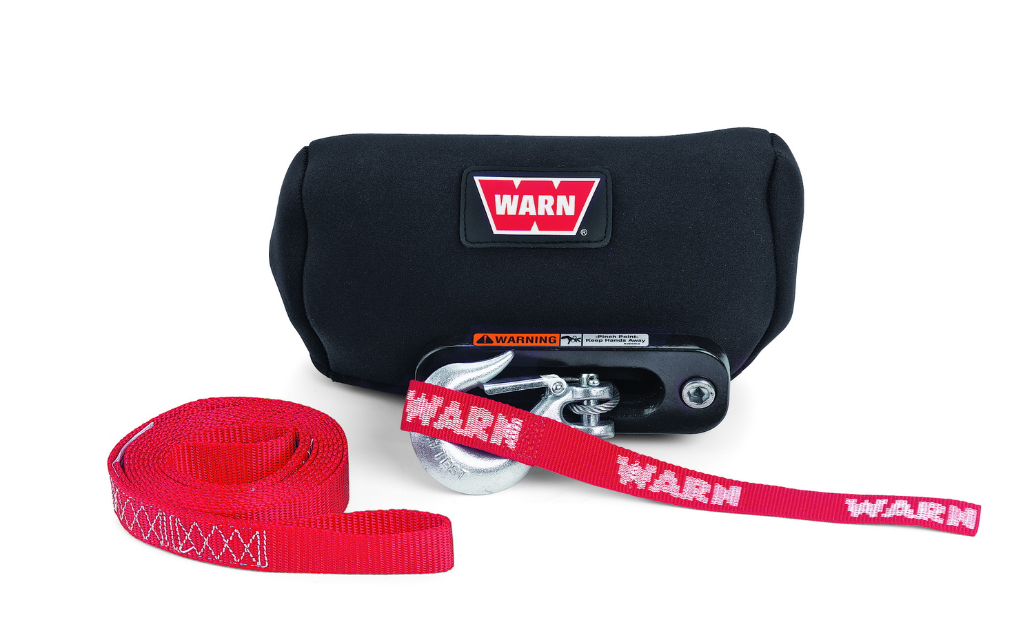 Warn 13917 Winch Cover Nylon Backed Vinyl Off-Road Vehicle Protection thumbnail 1