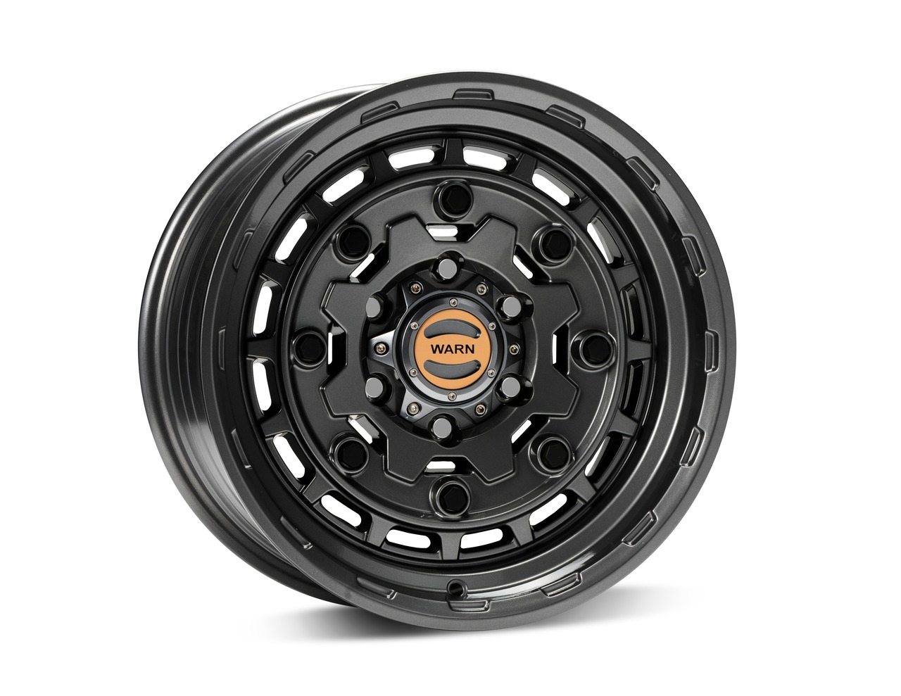 Warn 104489 Jackhammer Wheel 17x8.5 Black 6 Lug thumbnail 0