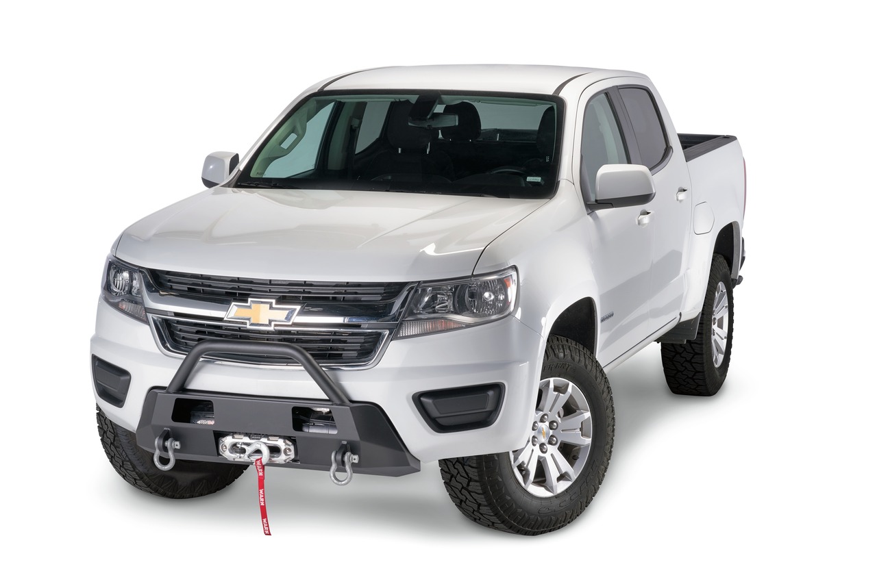 Warn 103210 Winch Mount Chevrolet Colorado 15+ Semi-Hidden Steel Kit
