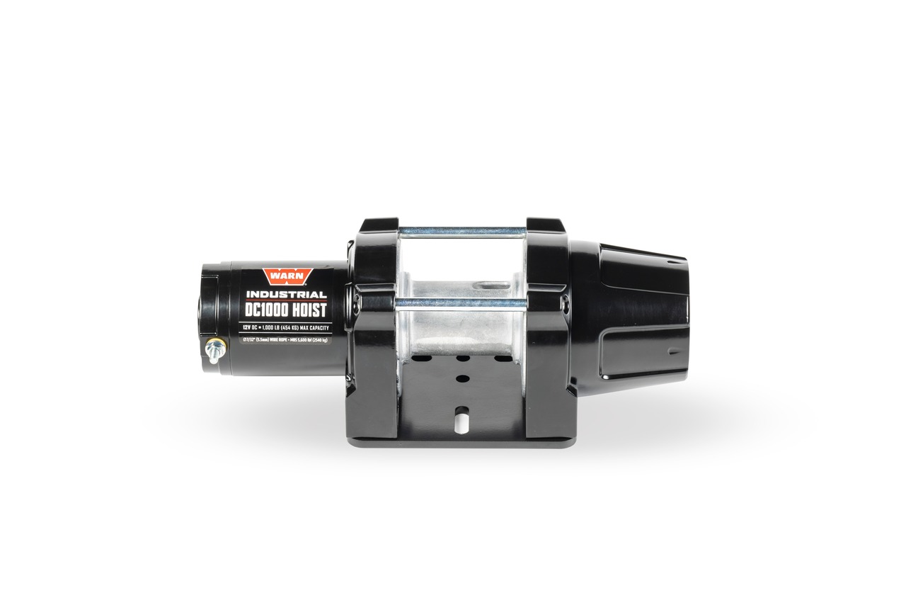 Warn 105151 1000lb 12V Vehicle-Mounted Hoist Short Drum thumbnail 1