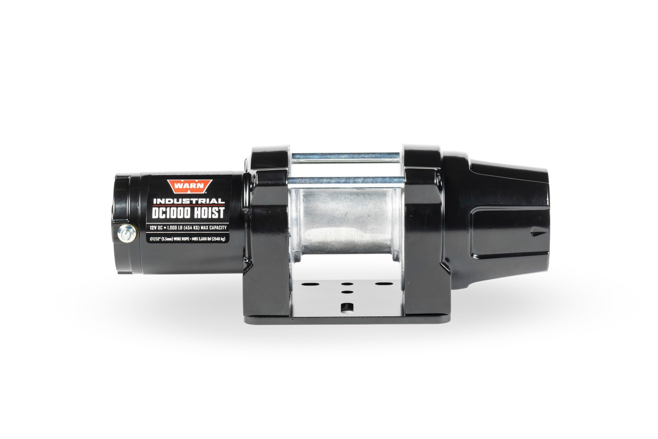 Warn 105151 1000lb 12V Vehicle-Mounted Hoist Short Drum thumbnail 3