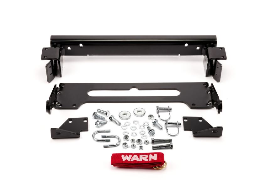 Warn 80913 Snow Plow Mount Kit Black Honda Big Red MUV700 thumbnail 0