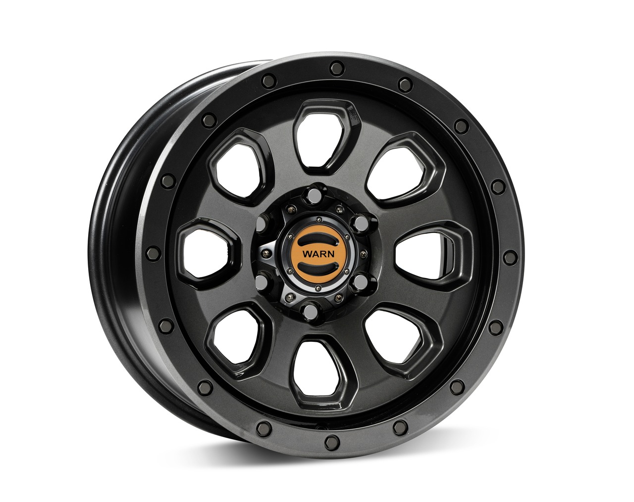 Warn 104485 Off-Road Wheel 17x8.5 Black 6x5.5 Bolt Pattern thumbnail 0