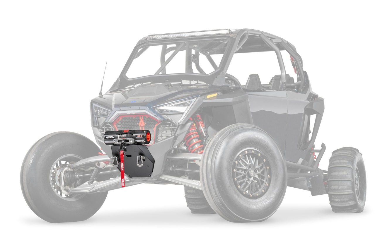 Warn 109192 Off-Road Winch Bumper Steel Powder-Coated Black thumbnail 1