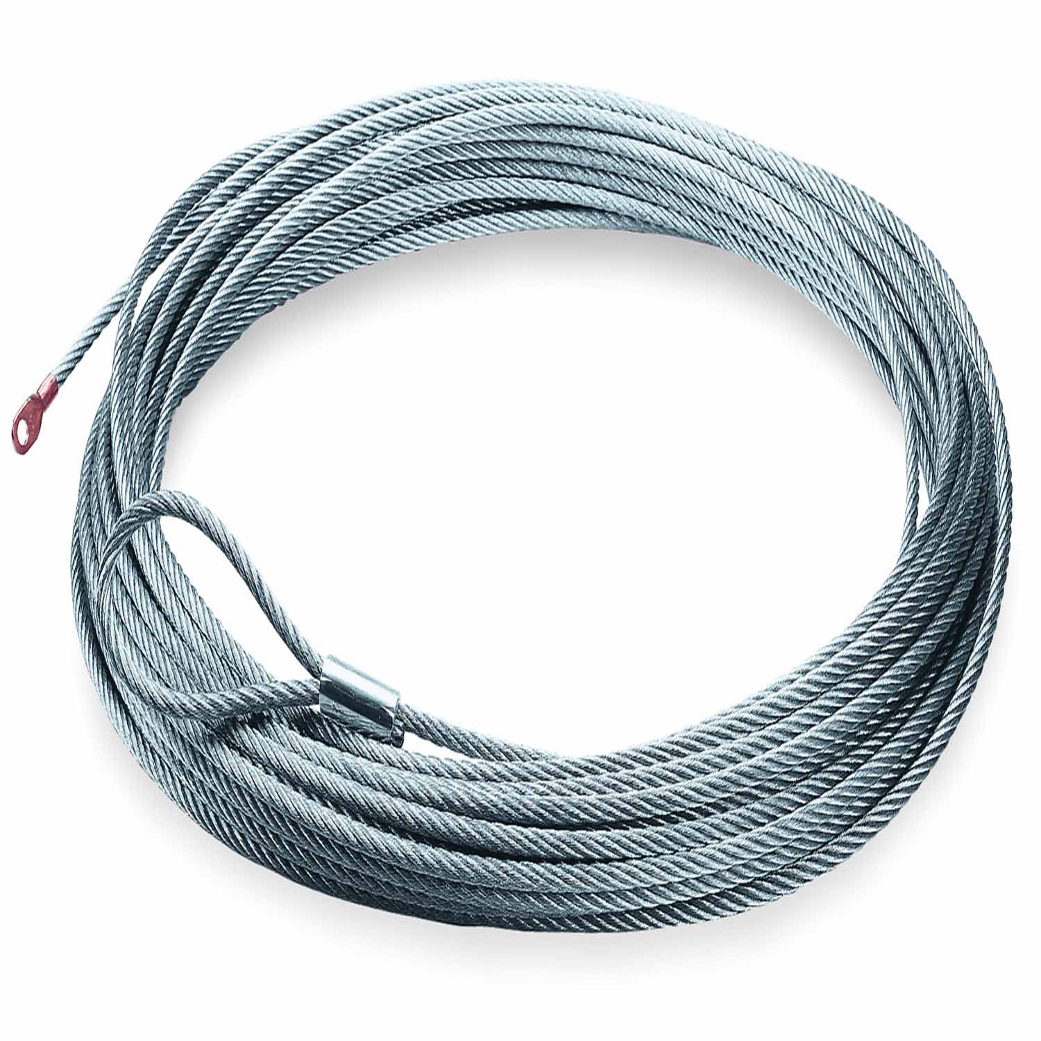 Warn 69336 Winch Cable 5/32 x 50ft Galvanized Aircraft Wire Rope thumbnail 0