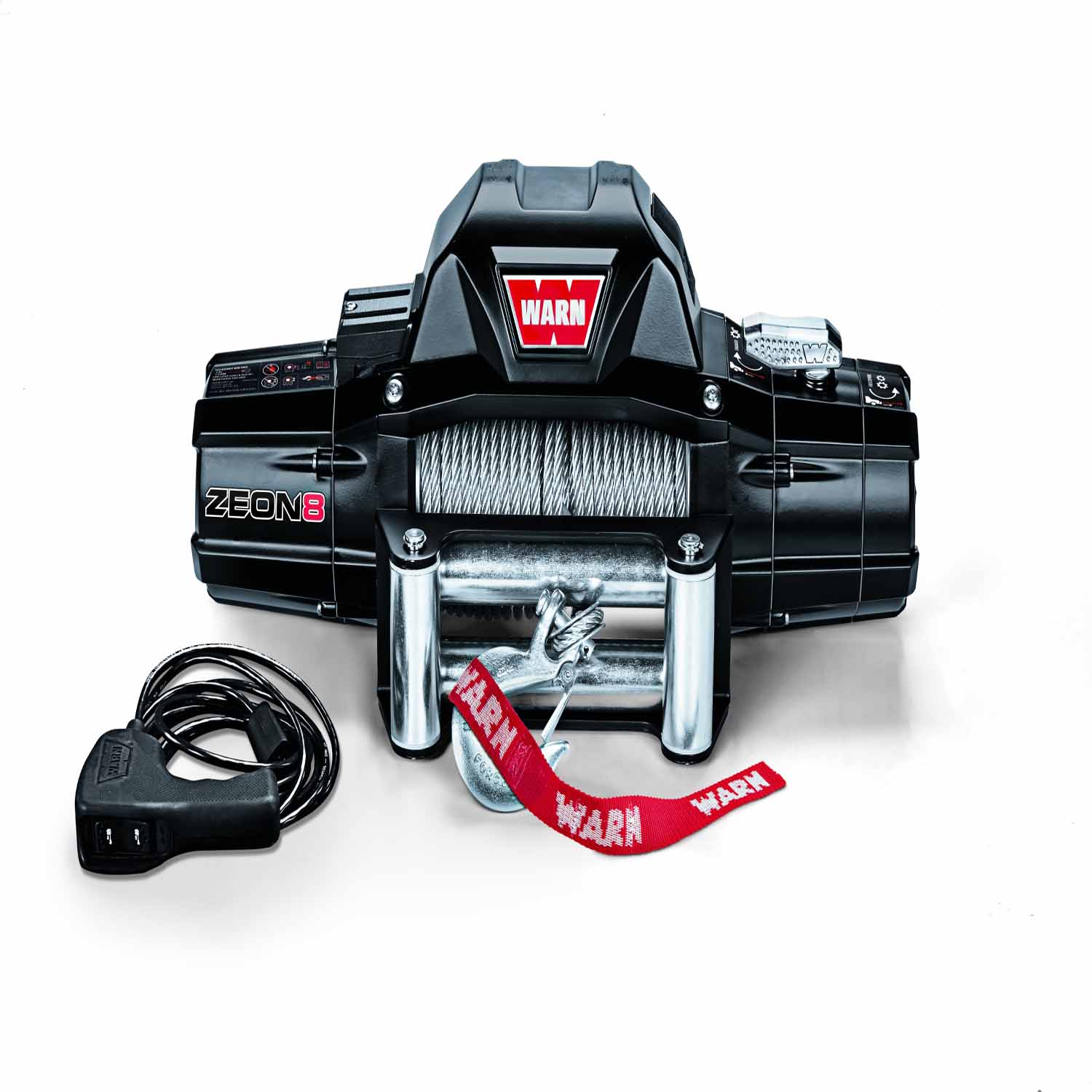 Warn 88980 ZEON 8 Off-Road Winch 8000lb 12V Steel Cable thumbnail 0