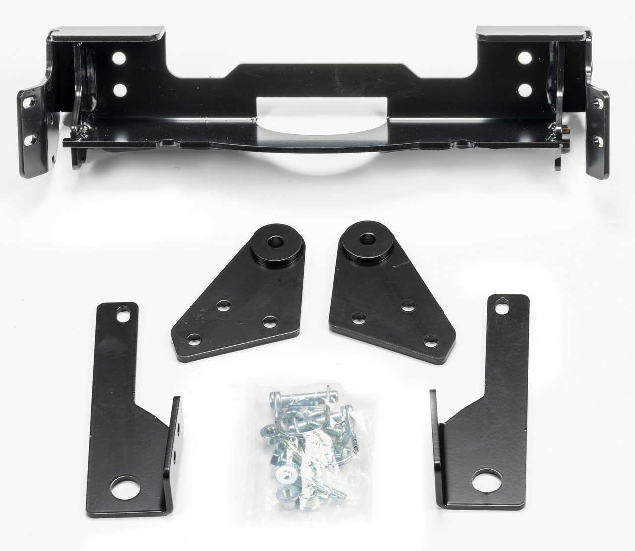 Warn 109362 Snow Plow Mount Polaris Sportsman 570 Trail Black Steel thumbnail 0