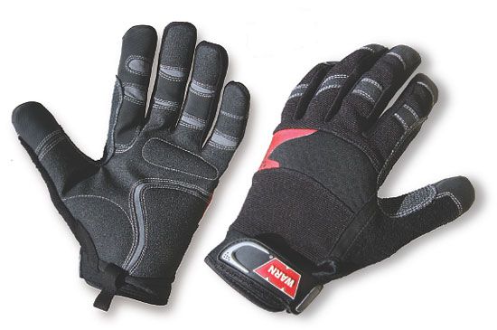 Warn 91650 Work Gloves Impact-Resistant Synthetic Leather thumbnail 0