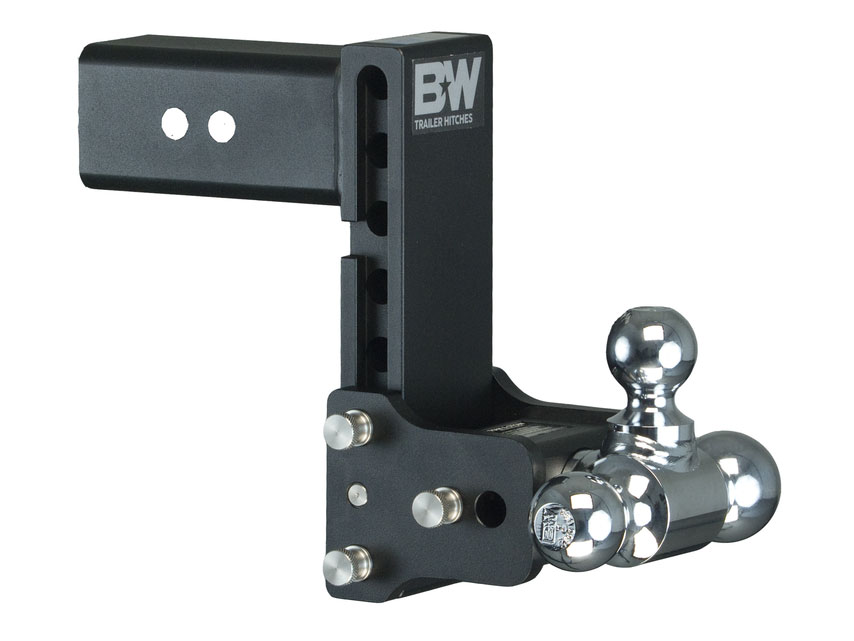B&W 21K 7-1/2" Drop 7" Rise ( 1-7/8" , 2-5/16" Balls) Adjustable Ball Mount Hitch For 3" Recievers  TS30049B thumbnail 0