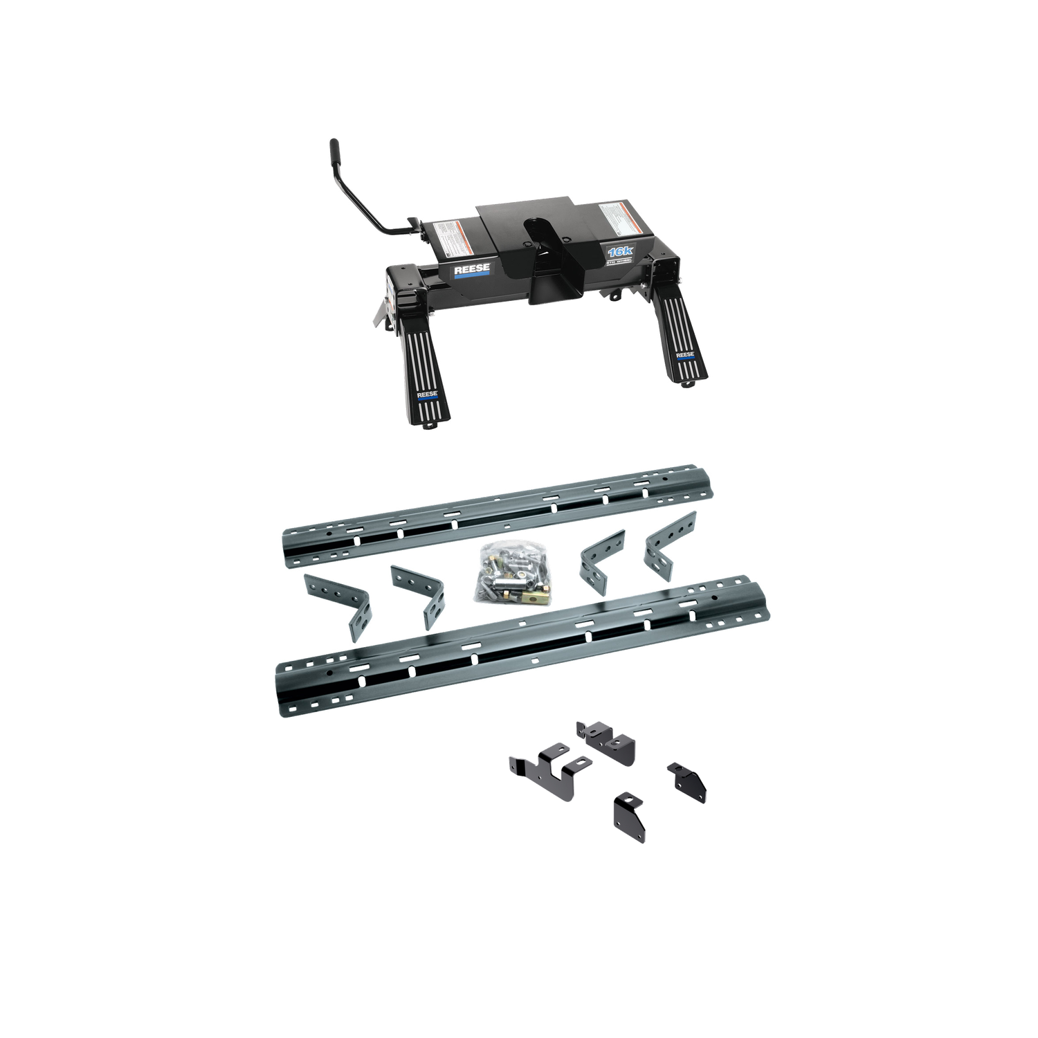 2014-2014 RAM 2500  Reese 16K Fifth Wheel, Dual Jaw, Complete System (Includes Rails & Custom Fit Brackets) thumbnail 0