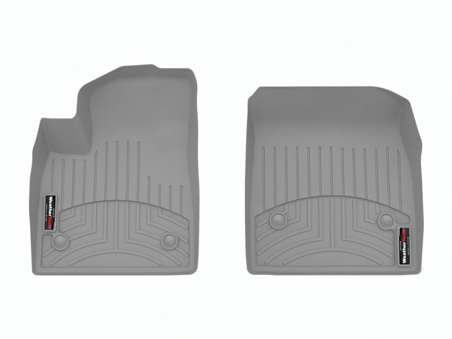 WeatherTech FloorLinerTM DigitalFit; Gray; Front 4617891 thumbnail 0
